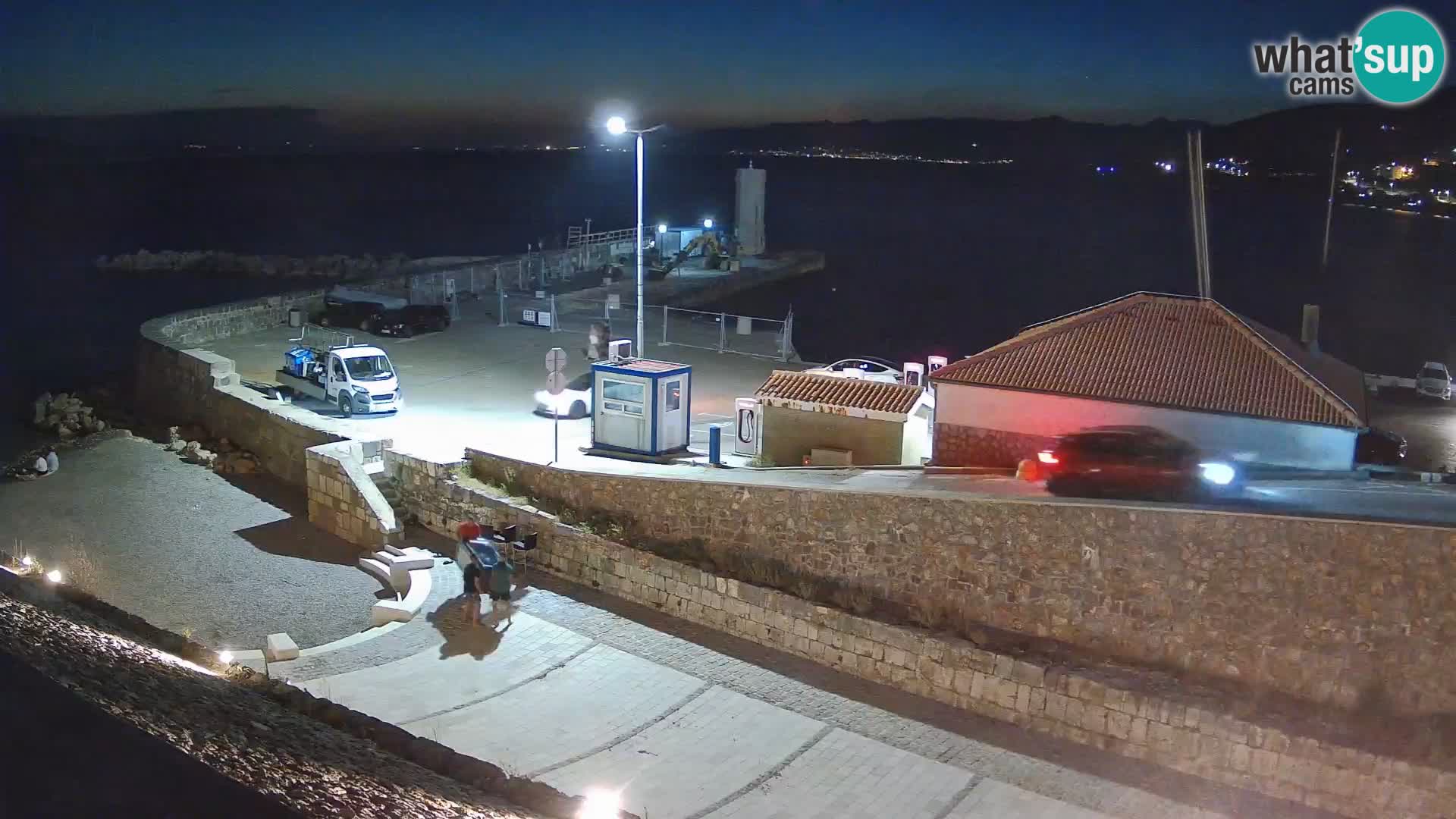Senj Harbour Webcam – Breakwater & Lighthouse Live View