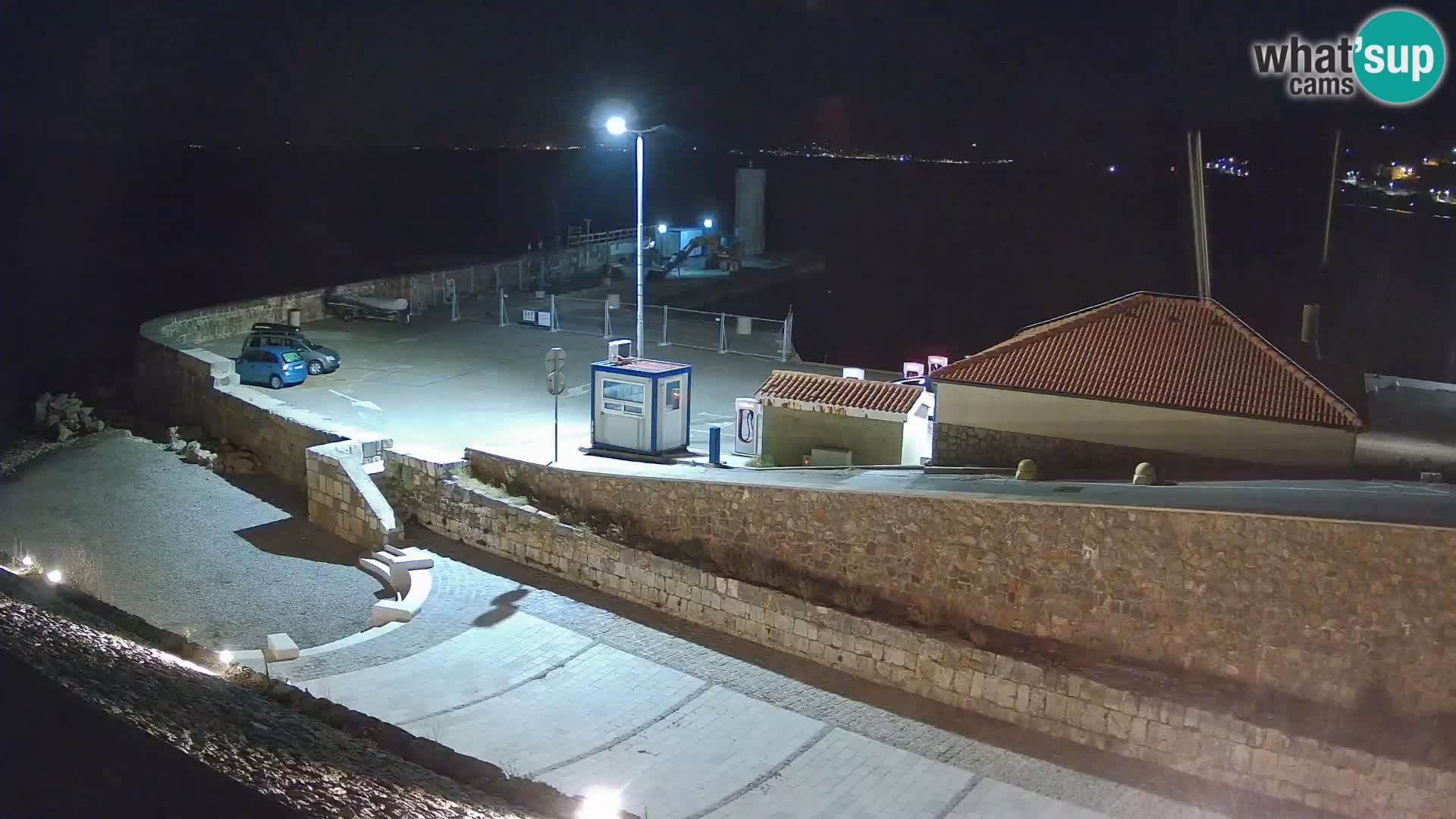 Senj Harbour Webcam – Breakwater & Lighthouse Live View