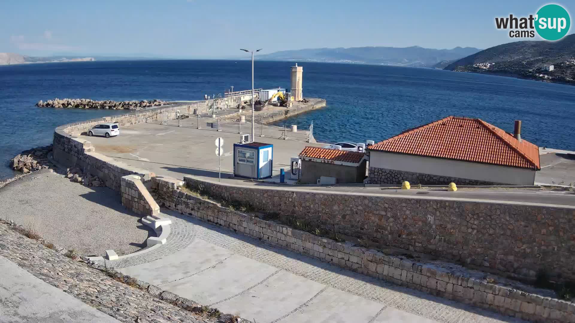 Web kamera Senj luka – Lukobran i svjetionik uživo