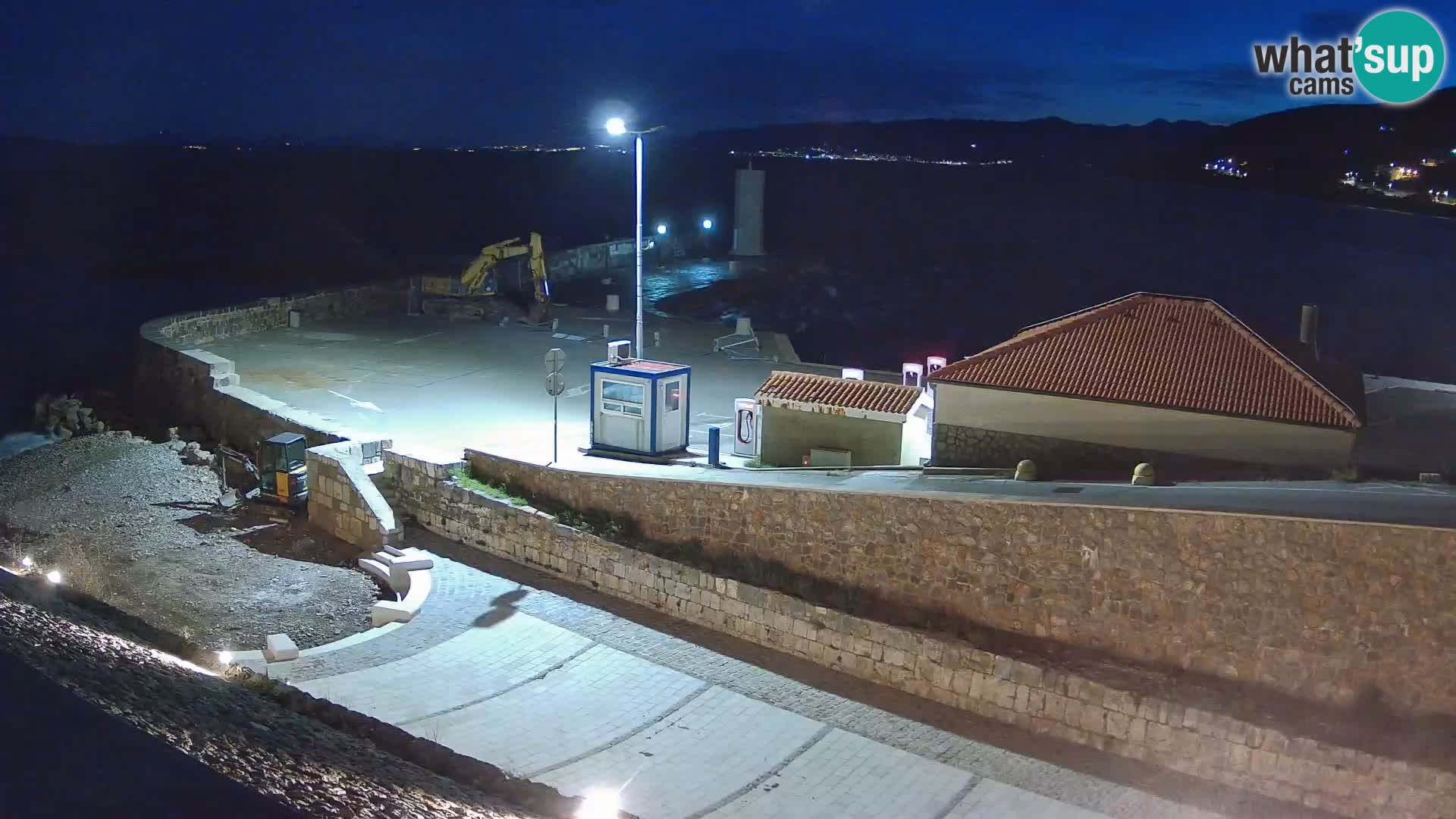 Senj Harbour Webcam – Breakwater & Lighthouse Live View
