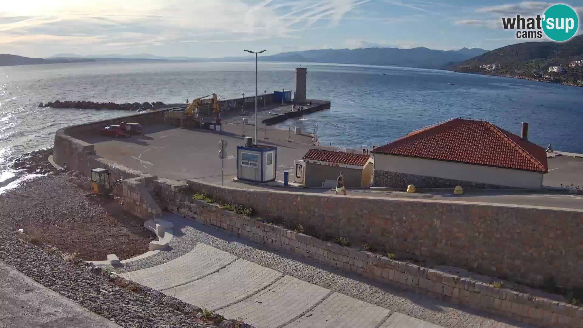 Senj Harbour Webcam – Breakwater & Lighthouse Live View