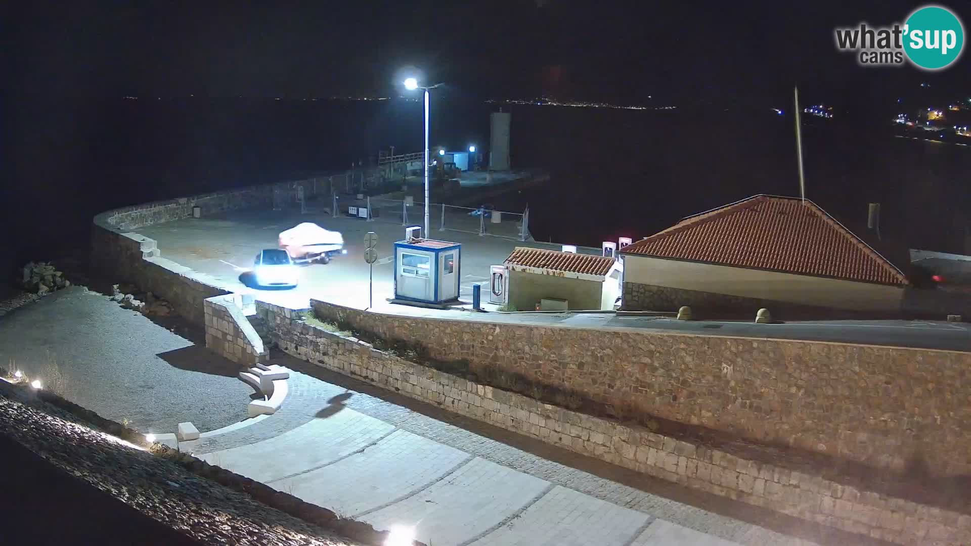 Webcam Porto di Segna – Frangiflutti e Faro in diretta
