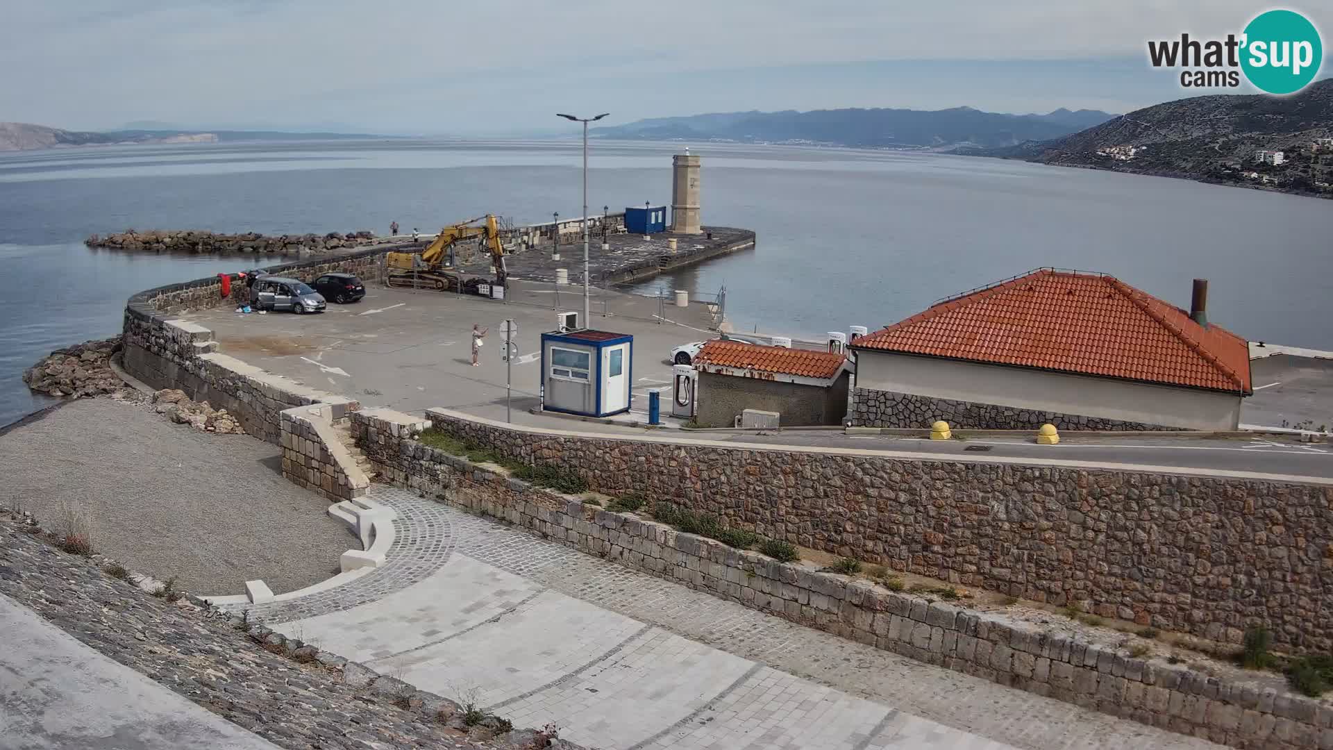 Webcam Porto di Segna – Frangiflutti e Faro in diretta
