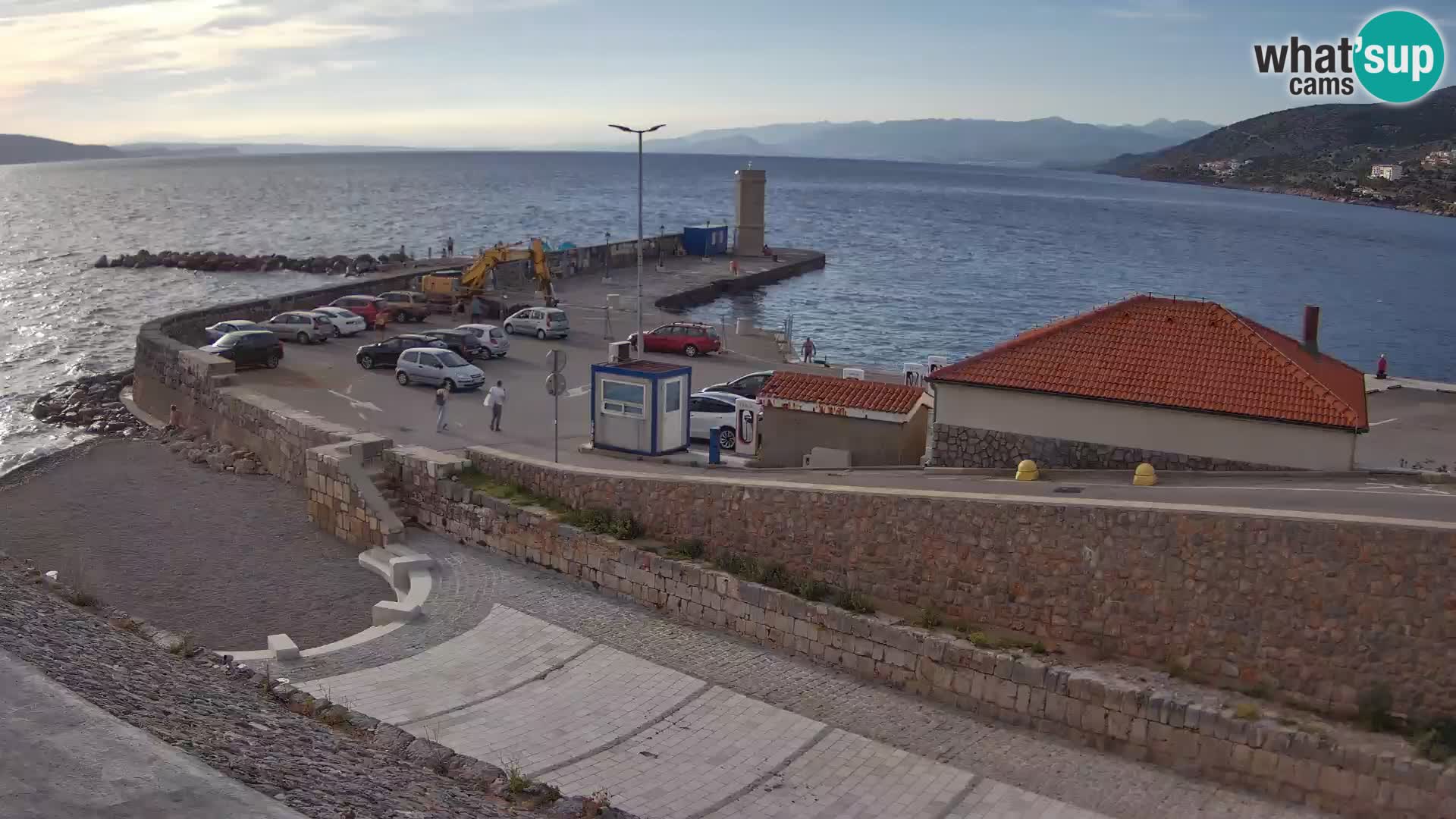 Senj Harbour Webcam – Breakwater & Lighthouse Live View