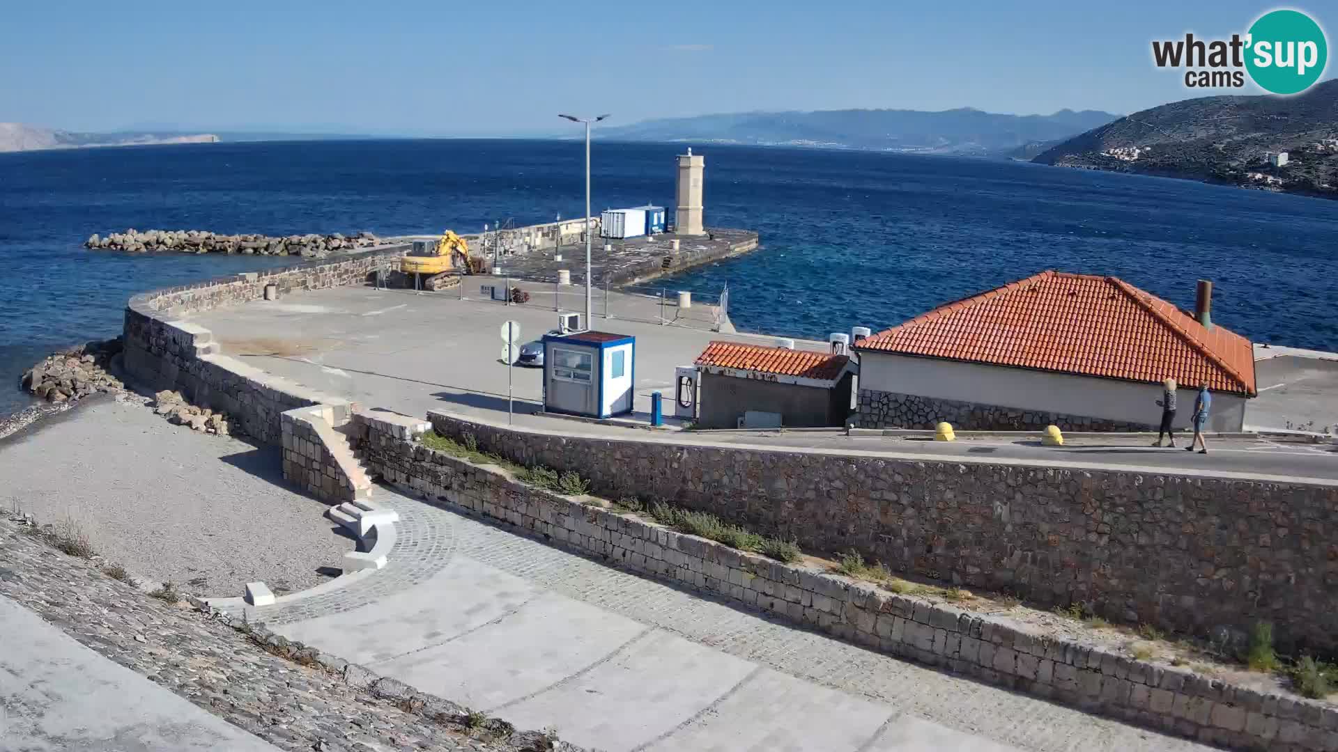 Webcam Porto di Segna – Frangiflutti e Faro in diretta