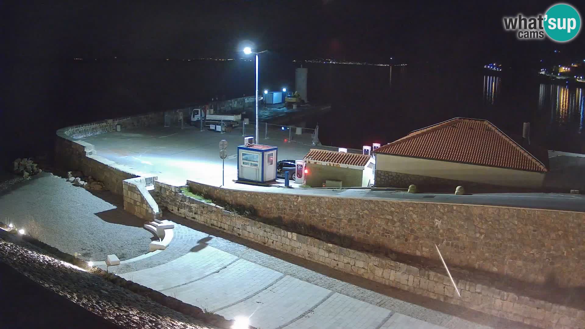 Senj Harbour Webcam – Breakwater & Lighthouse Live View