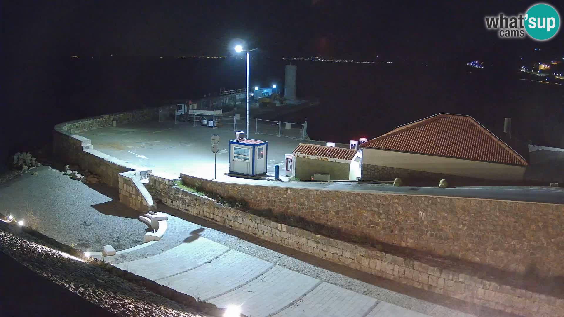 Senj Harbour Webcam – Breakwater & Lighthouse Live View