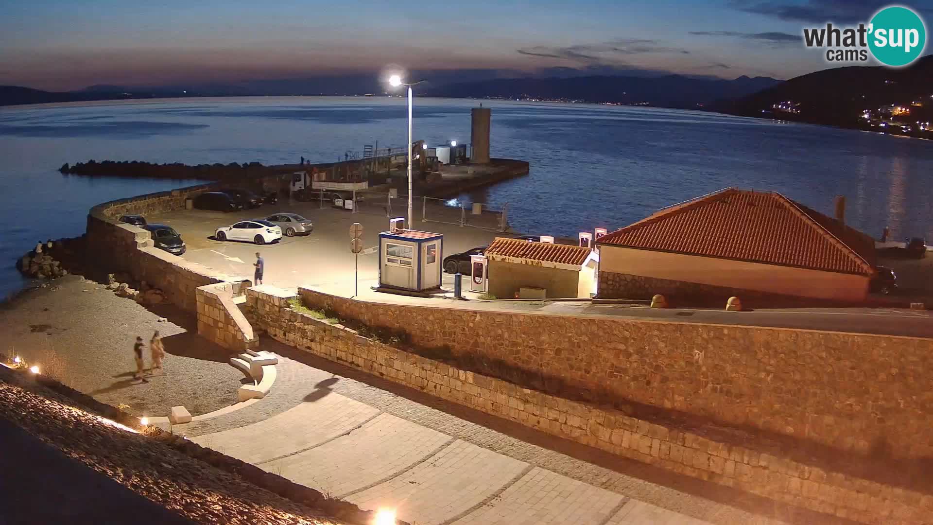 Senj Harbour Webcam – Breakwater & Lighthouse Live View