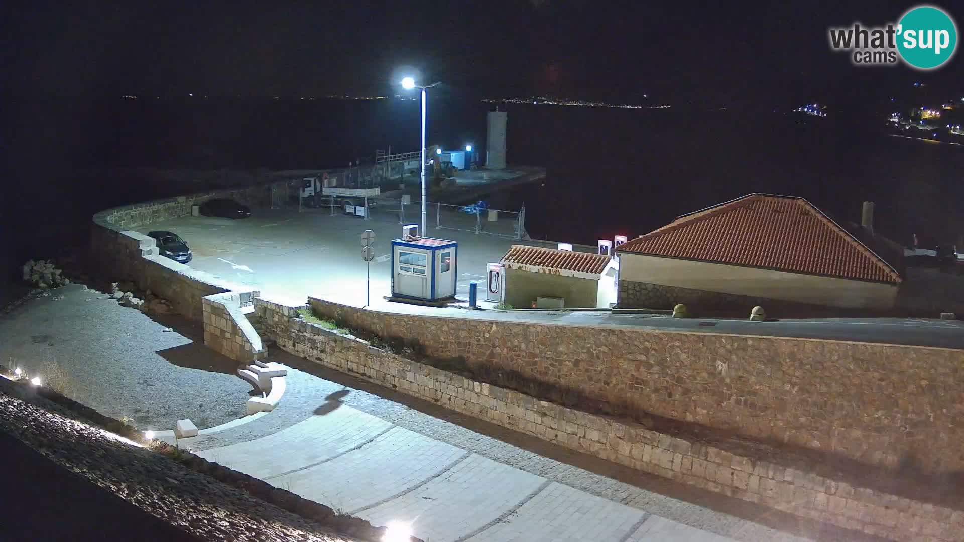 Senj Harbour Webcam – Breakwater & Lighthouse Live View