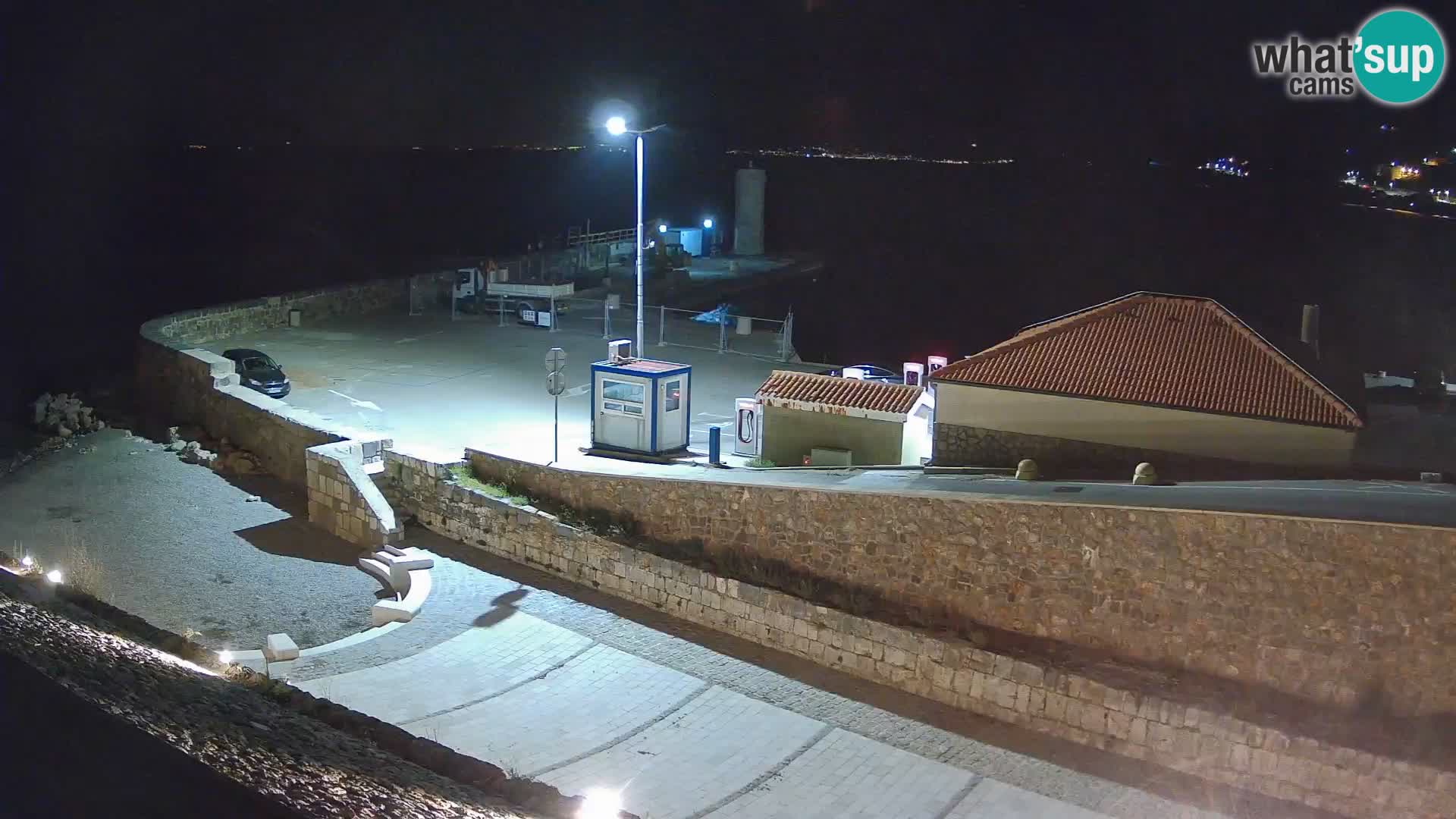 Senj Harbour Webcam – Breakwater & Lighthouse Live View