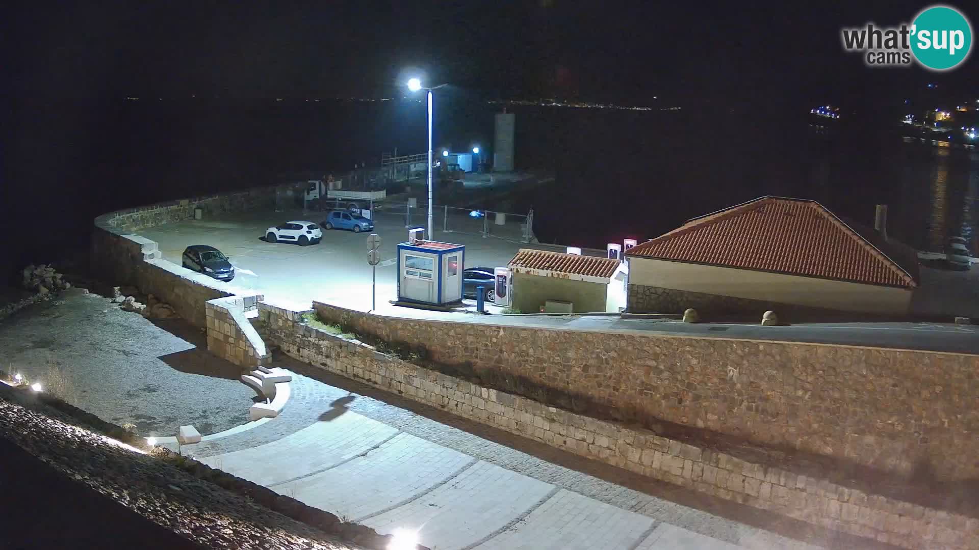 Senj Harbour Webcam – Breakwater & Lighthouse Live View