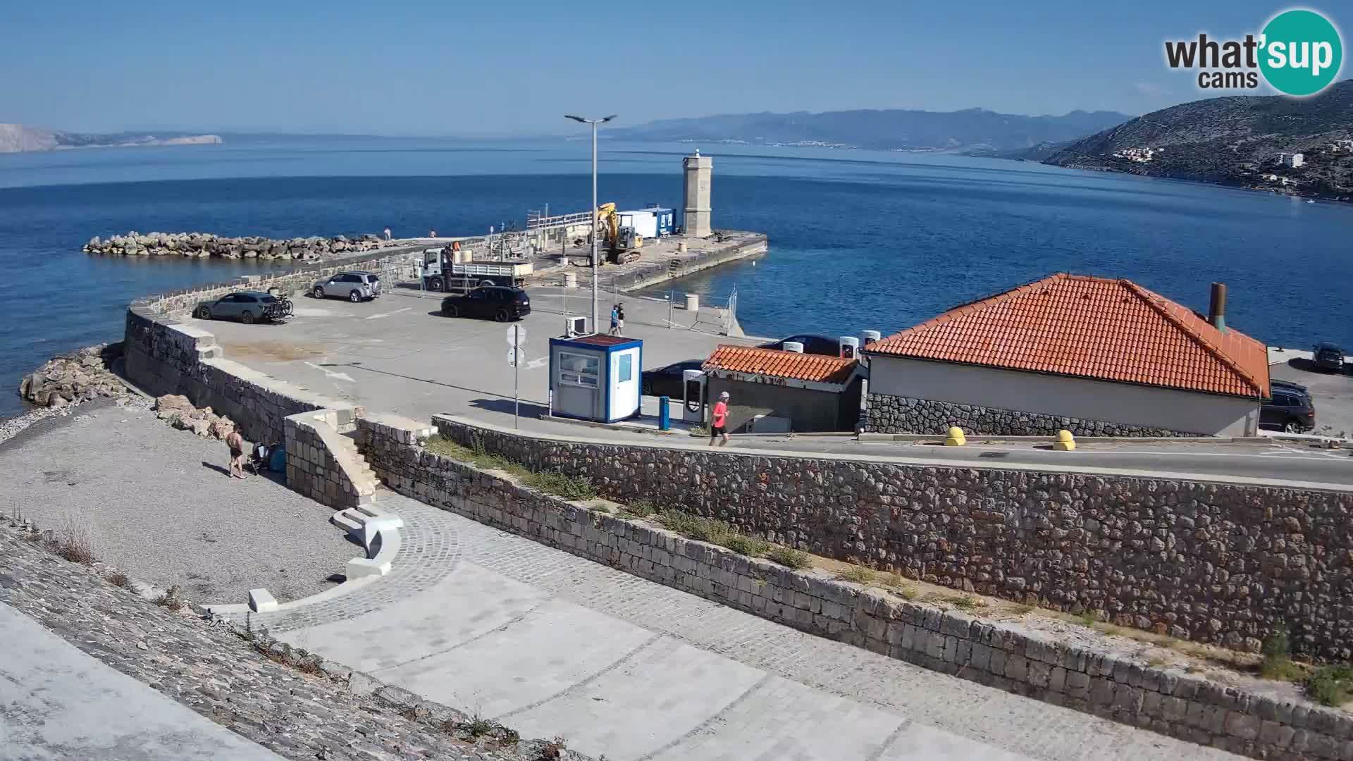 Senj Harbour Webcam – Breakwater & Lighthouse Live View