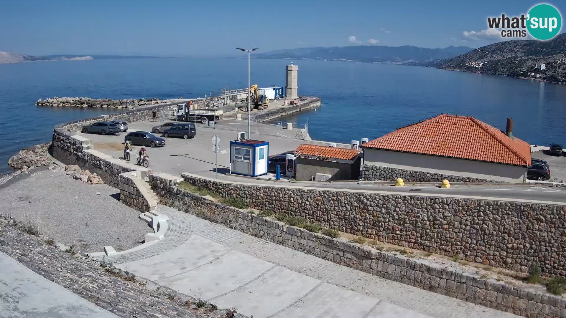 Senj Harbour Webcam – Breakwater & Lighthouse Live View