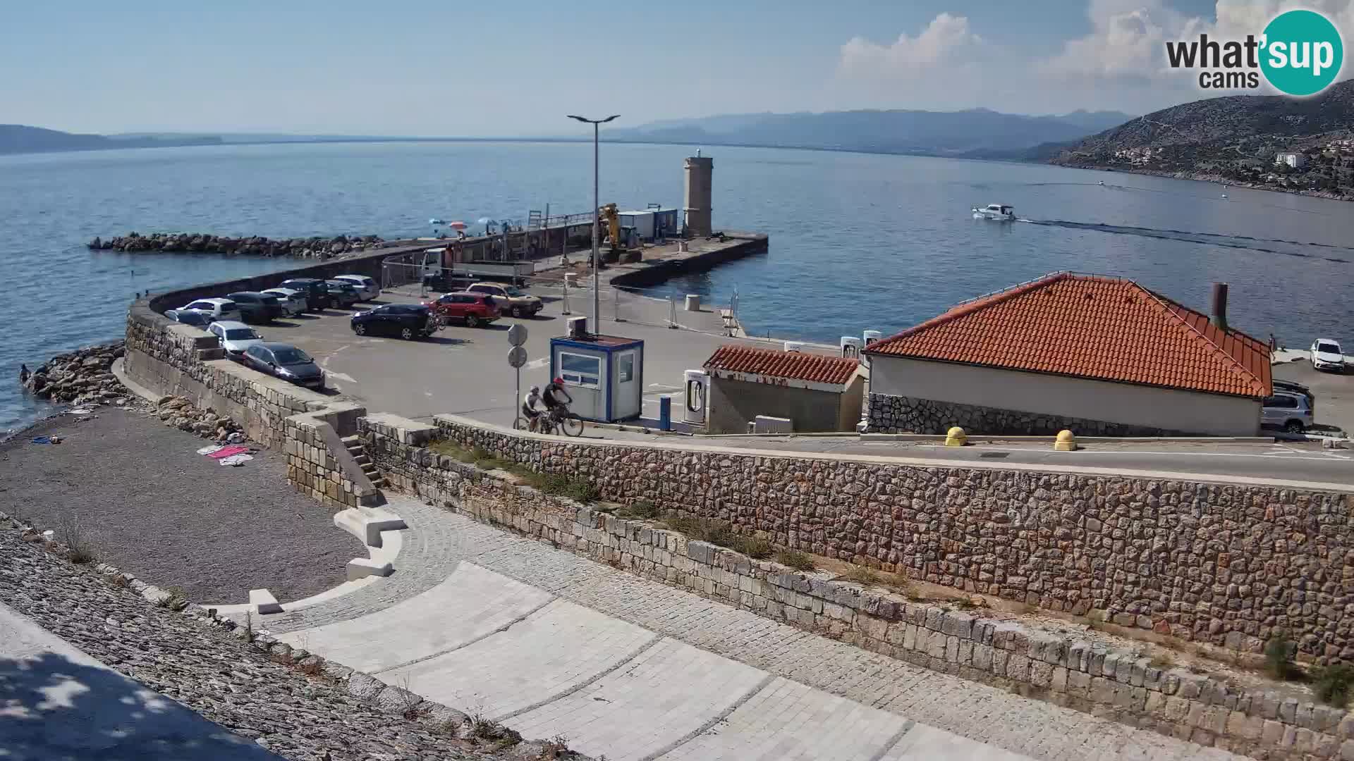 Webcam Porto di Segna – Frangiflutti e Faro in diretta