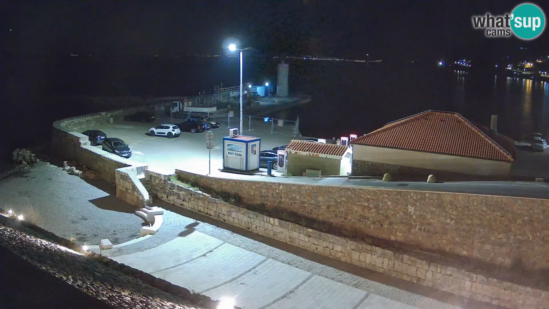 Senj Harbour Webcam – Breakwater & Lighthouse Live View
