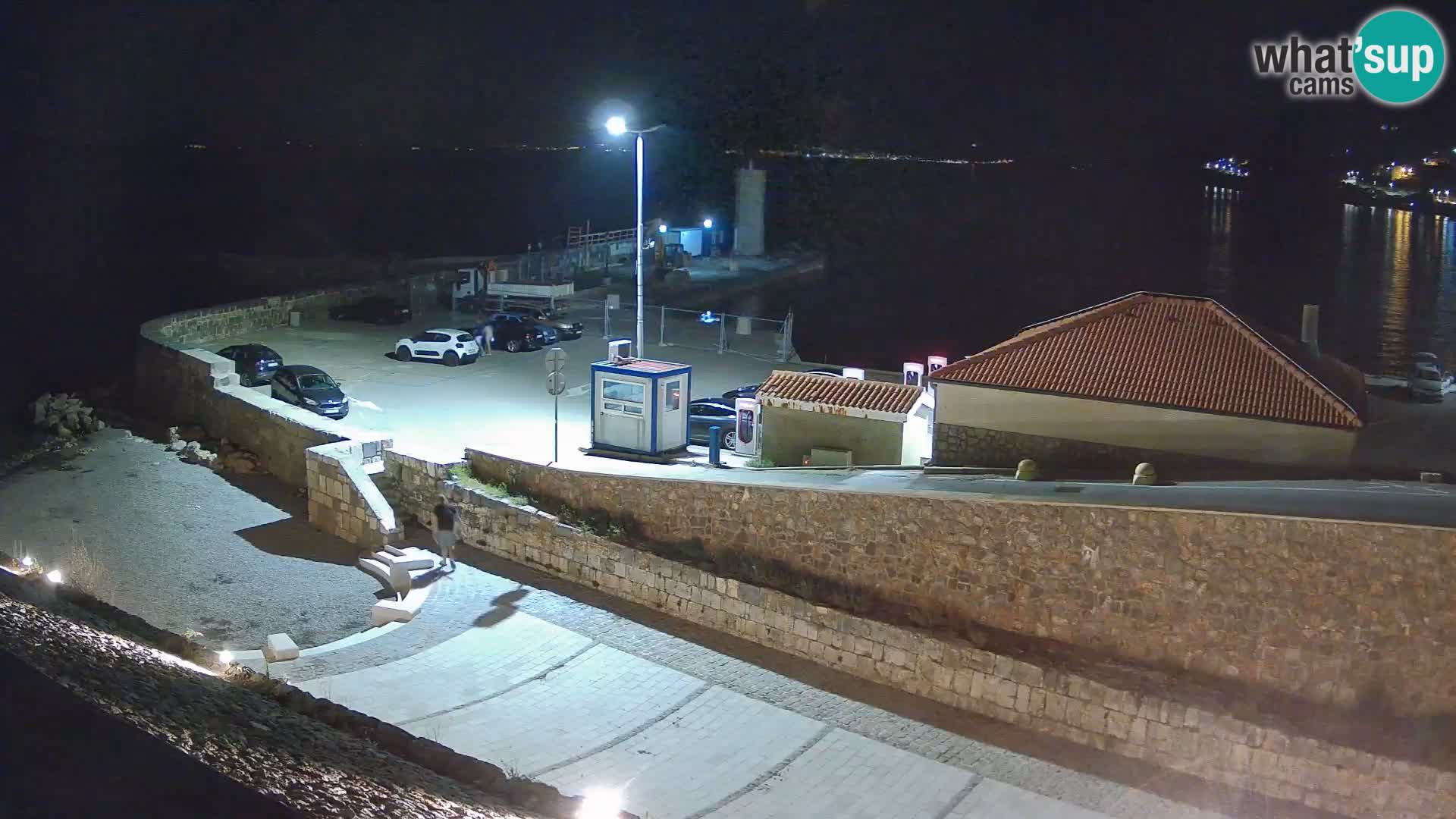 Senj Harbour Webcam – Breakwater & Lighthouse Live View
