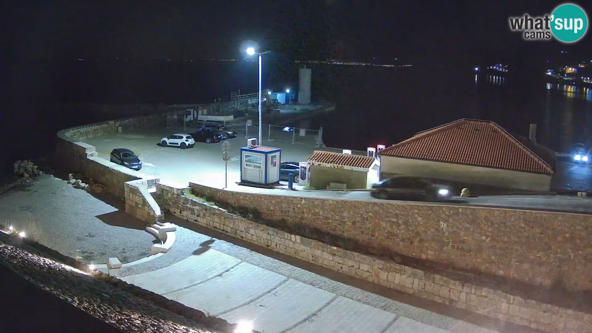 Senj Harbour Webcam – Breakwater & Lighthouse Live View