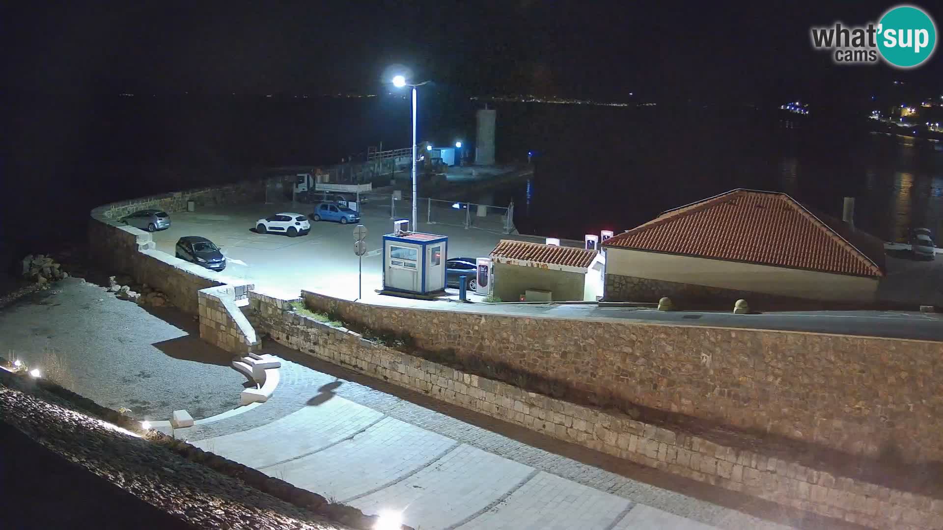 Senj Harbour Webcam – Breakwater & Lighthouse Live View