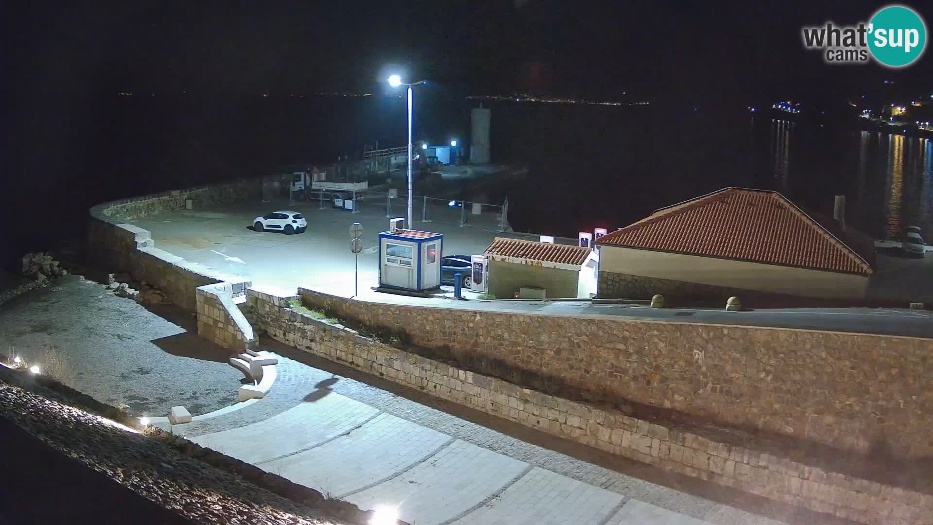 Senj Harbour Webcam – Breakwater & Lighthouse Live View