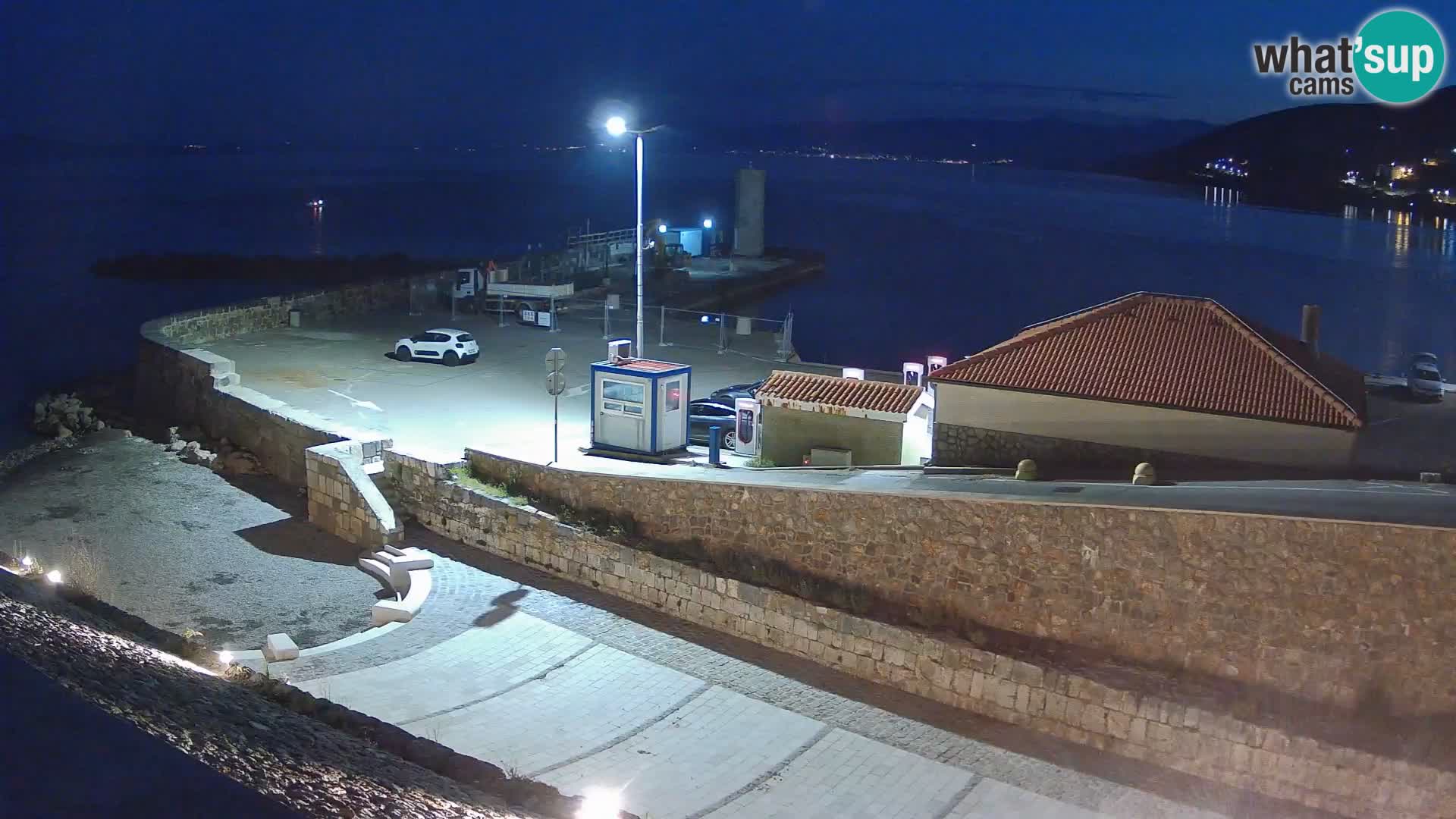 Senj Harbour Webcam – Breakwater & Lighthouse Live View