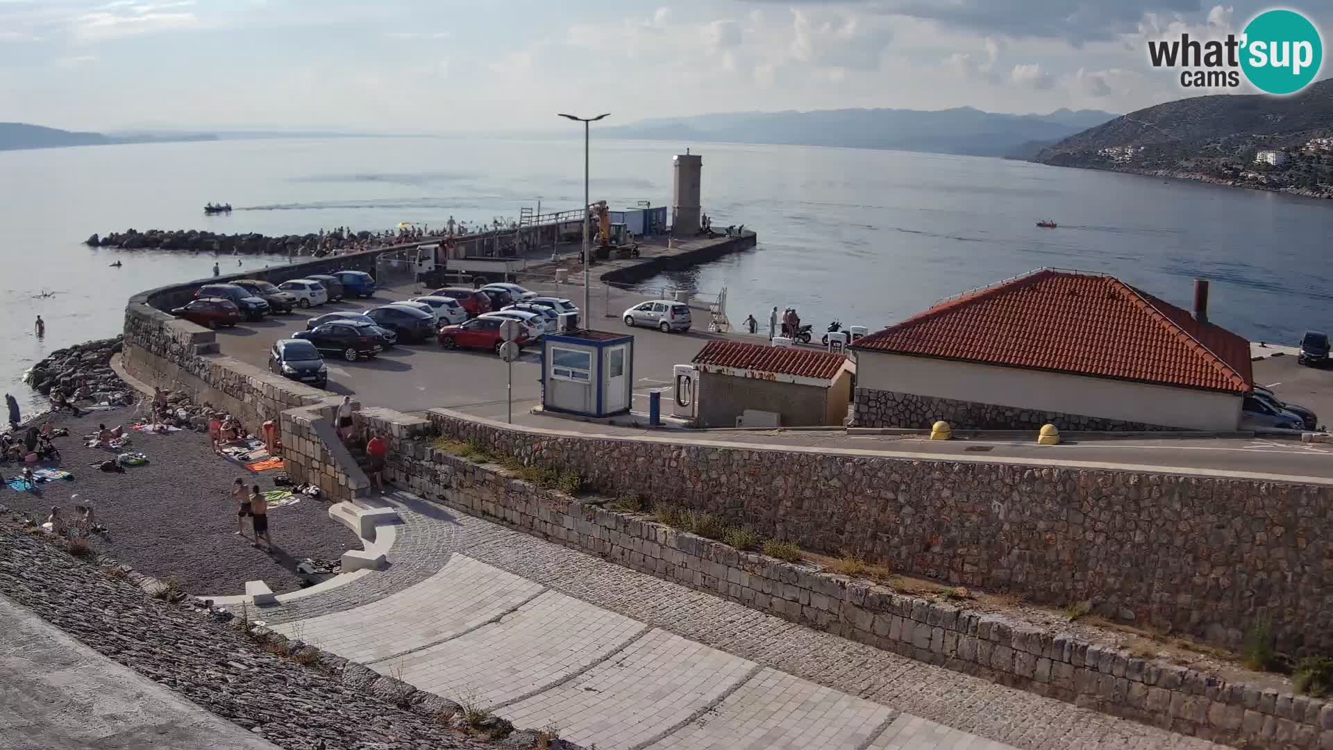 Webcam Porto di Segna – Frangiflutti e Faro in diretta
