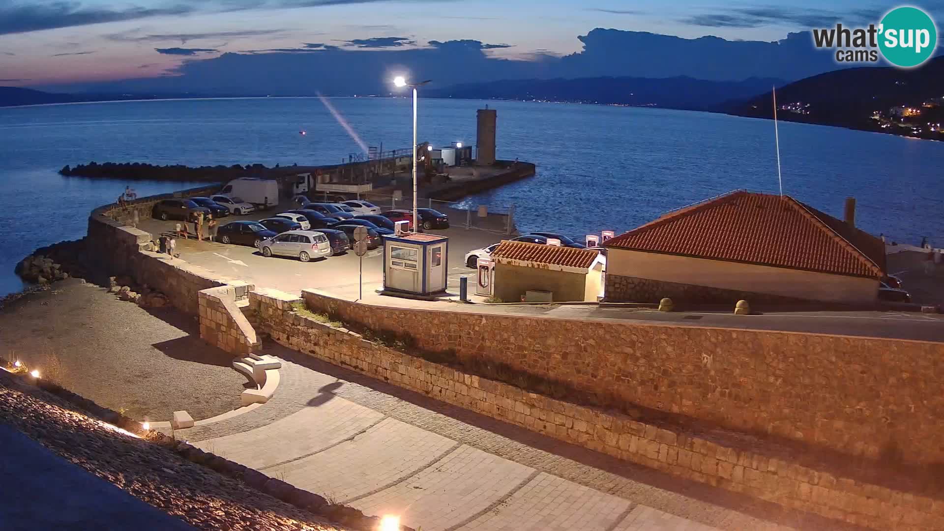 Senj Harbour Webcam – Breakwater & Lighthouse Live View