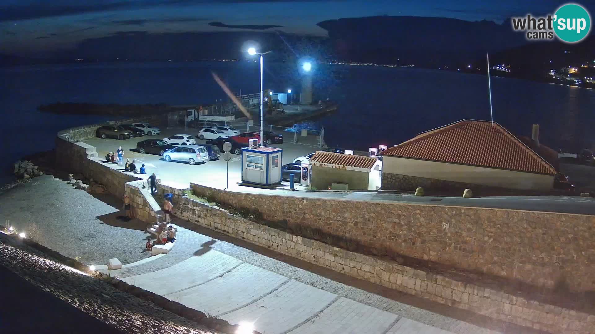 Senj Harbour Webcam – Breakwater & Lighthouse Live View