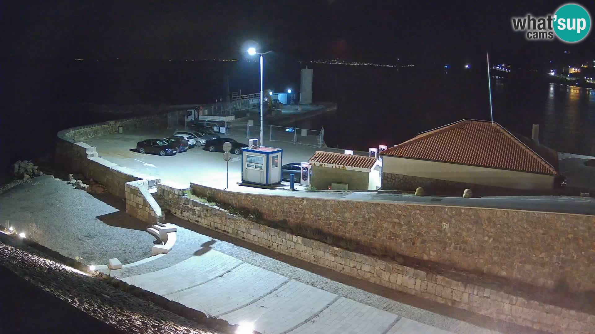 Senj Harbour Webcam – Breakwater & Lighthouse Live View