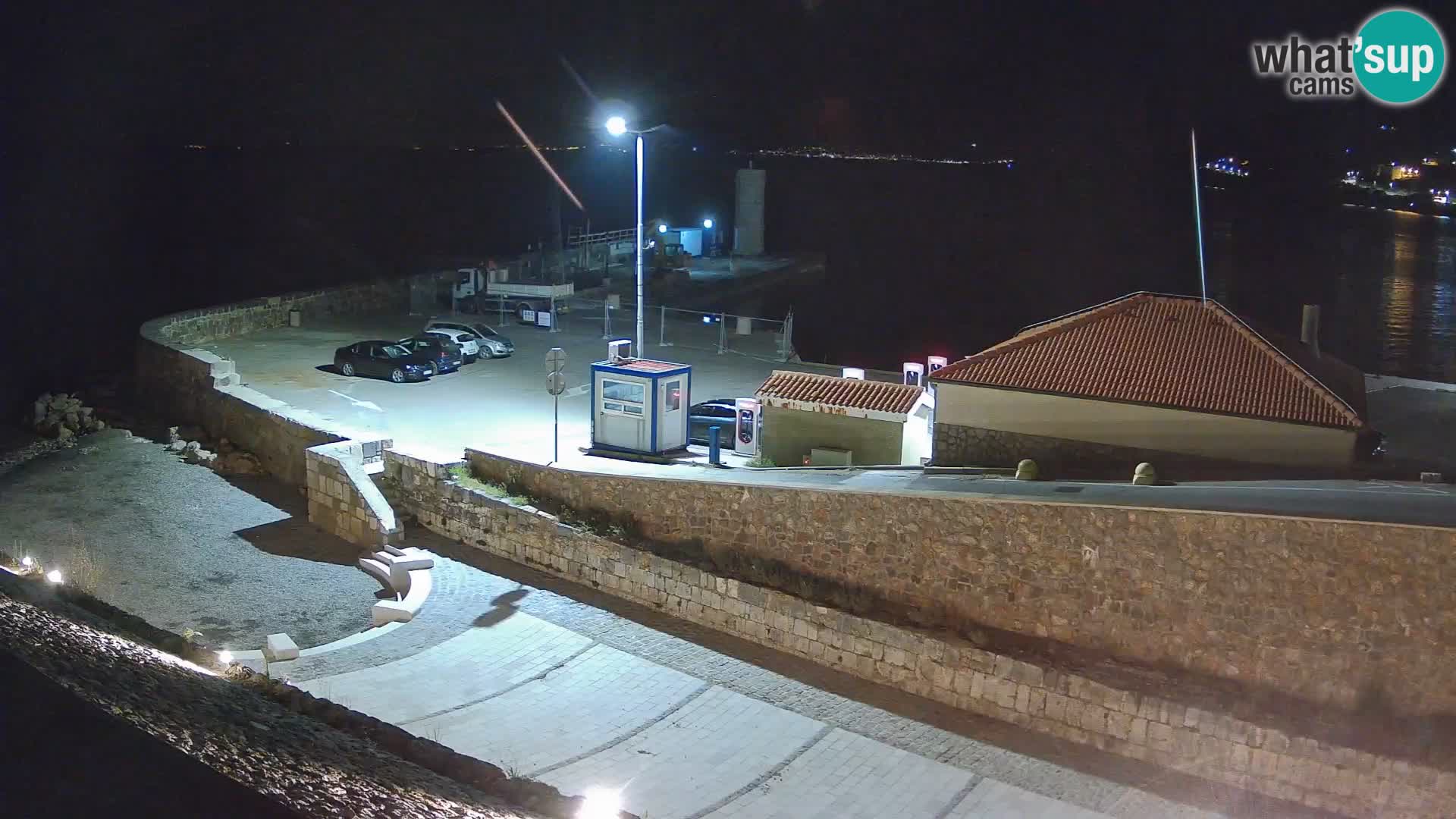 Senj Harbour Webcam – Breakwater & Lighthouse Live View