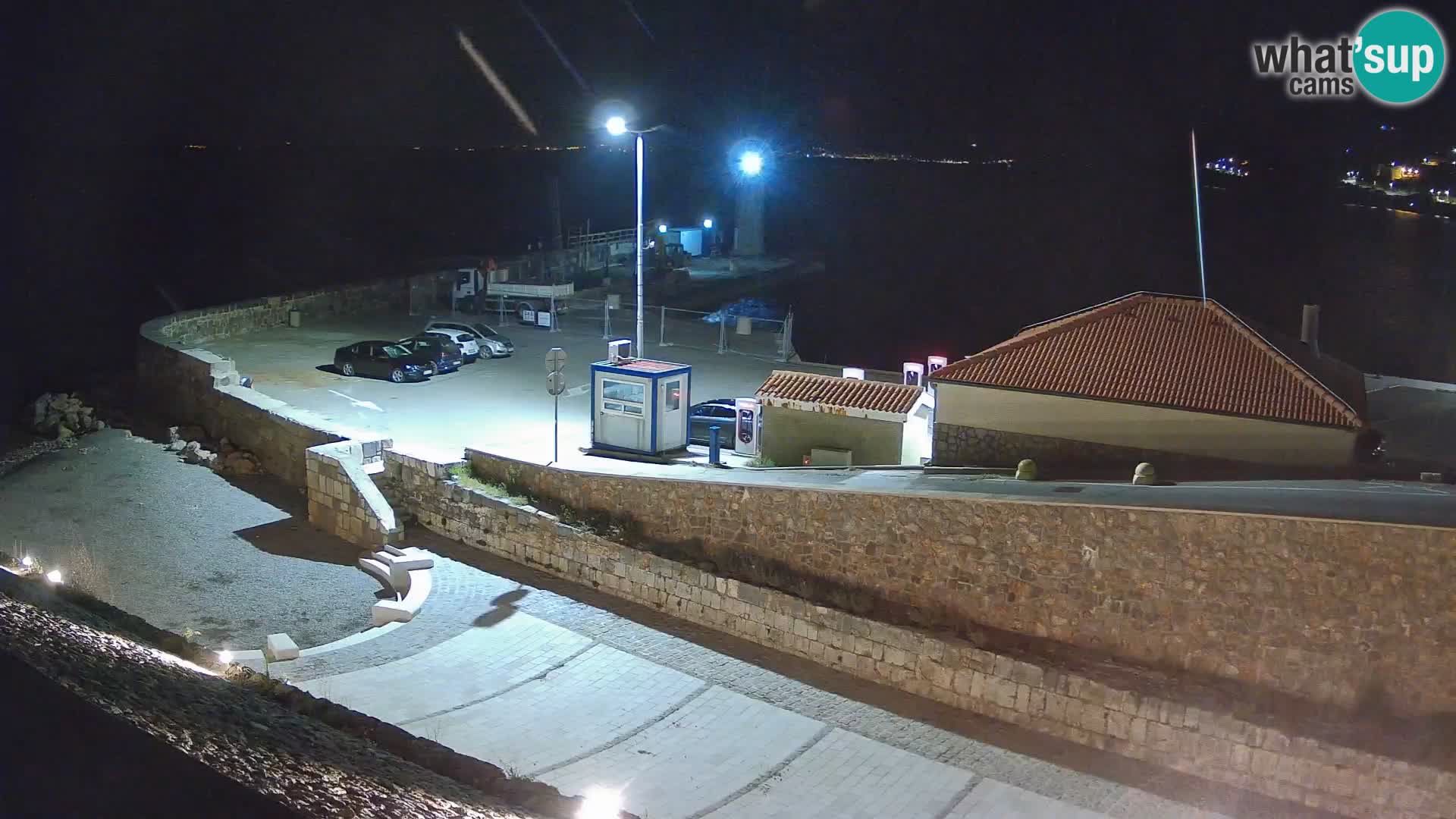 Senj Harbour Webcam – Breakwater & Lighthouse Live View