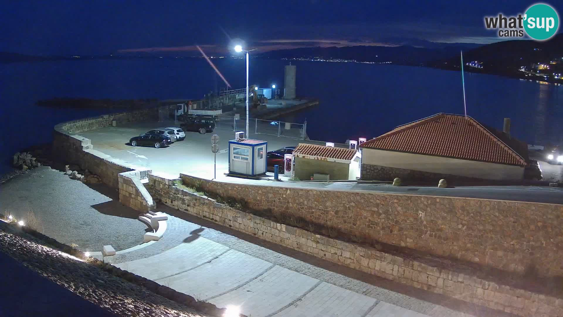 Senj Harbour Webcam – Breakwater & Lighthouse Live View