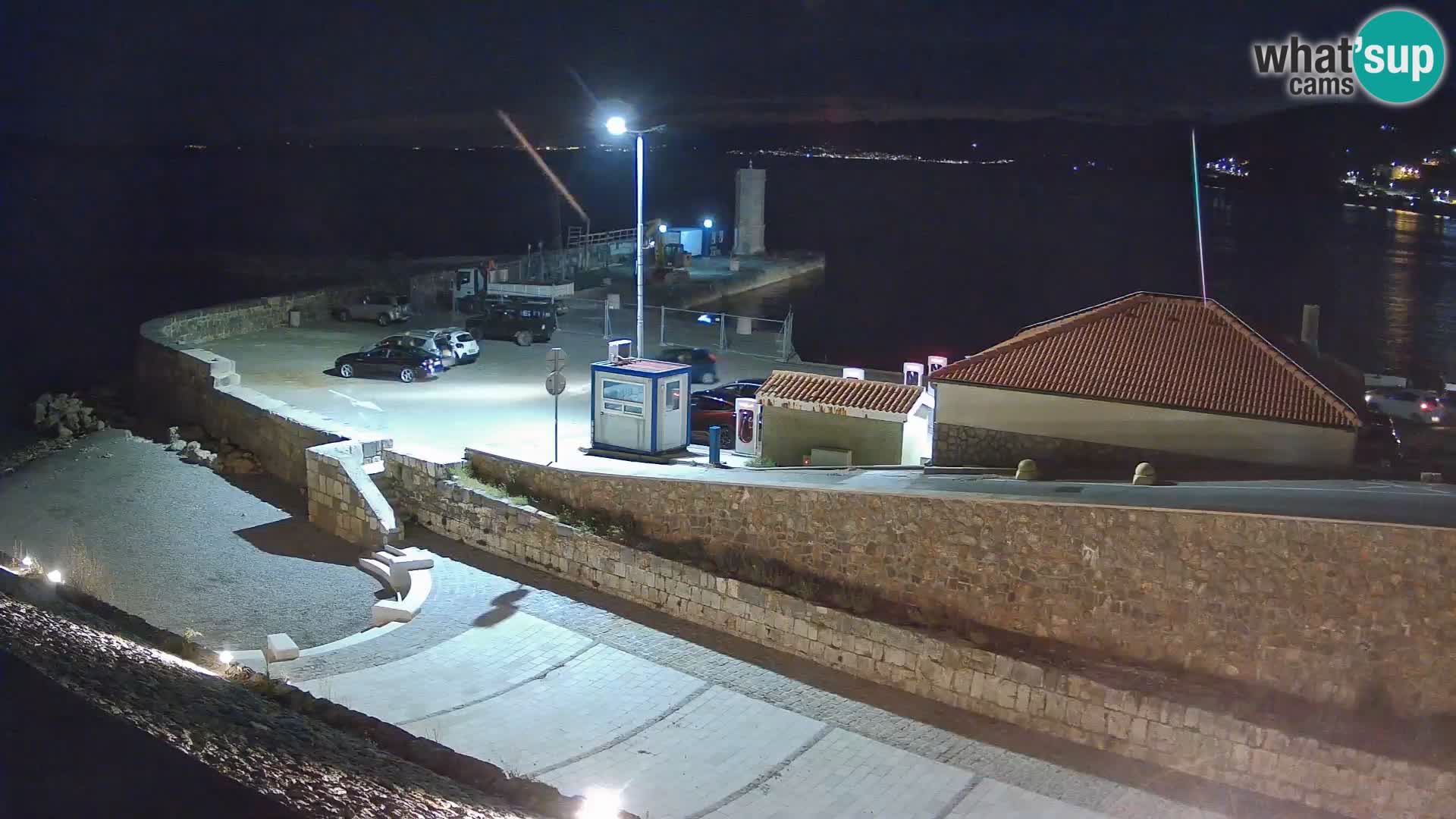 Senj Harbour Webcam – Breakwater & Lighthouse Live View