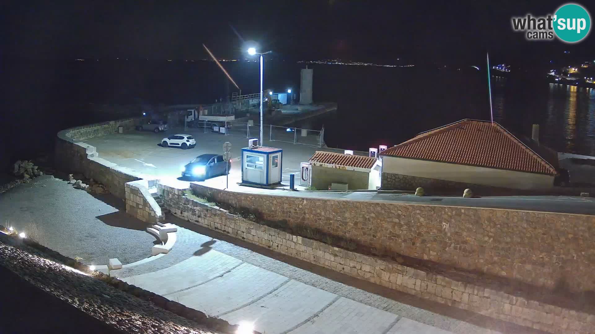Senj Harbour Webcam – Breakwater & Lighthouse Live View