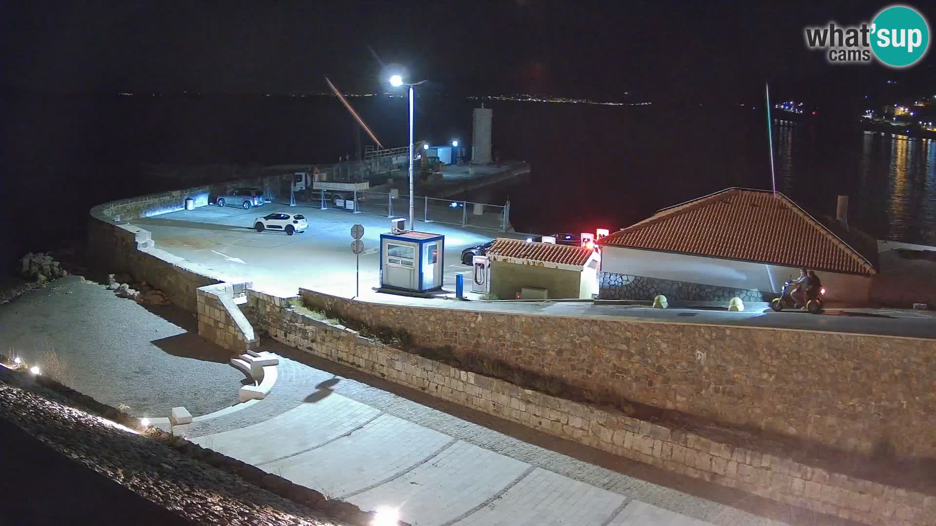 Senj Harbour Webcam – Breakwater & Lighthouse Live View