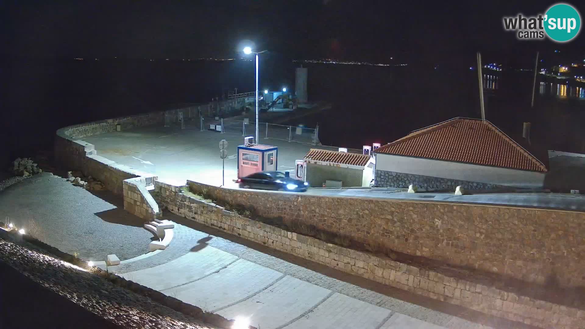 Senj Harbour Webcam – Breakwater & Lighthouse Live View