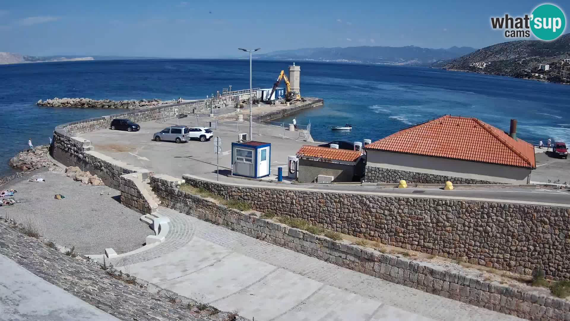 Senj Harbour Webcam – Breakwater & Lighthouse Live View