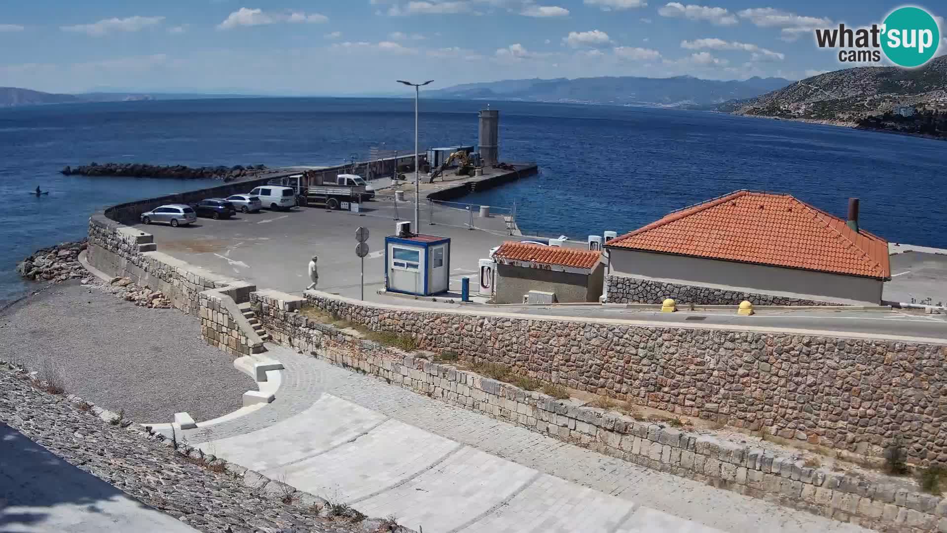 Webcam Porto di Segna – Frangiflutti e Faro in diretta
