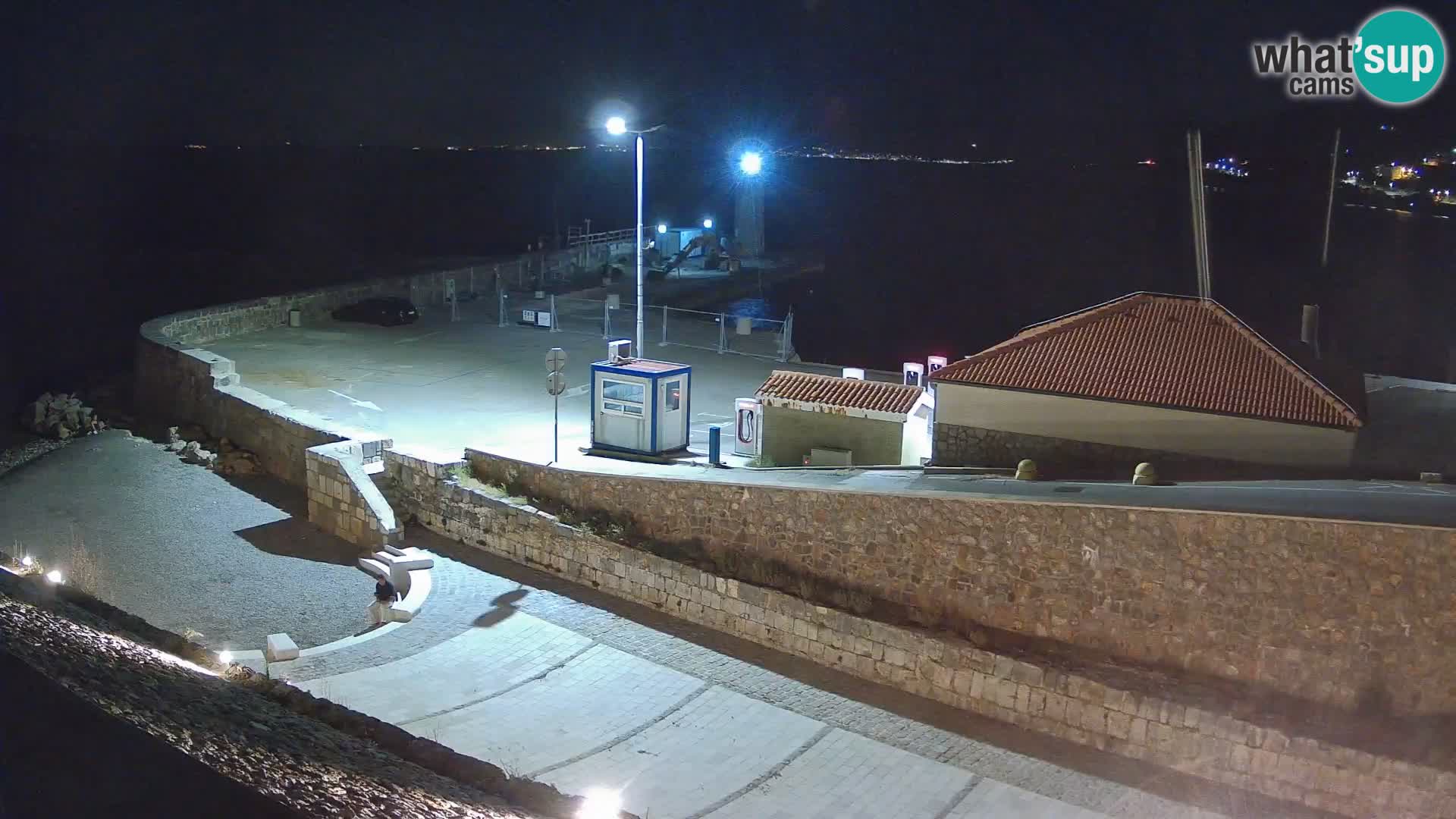 Senj Harbour Webcam – Breakwater & Lighthouse Live View