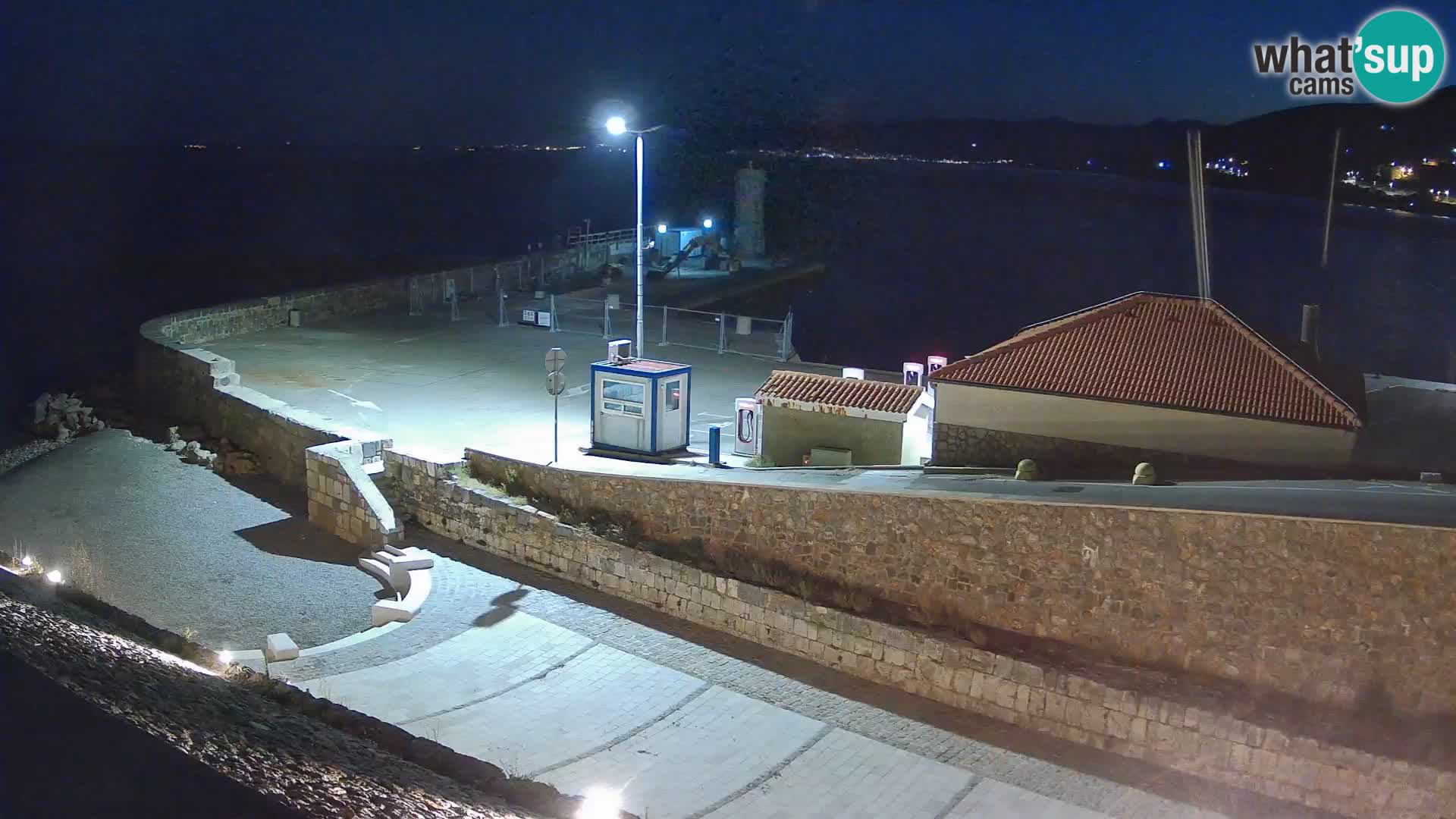 Senj Harbour Webcam – Breakwater & Lighthouse Live View