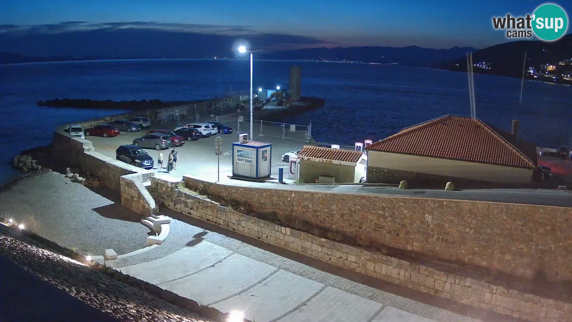 Senj Harbour Webcam – Breakwater & Lighthouse Live View