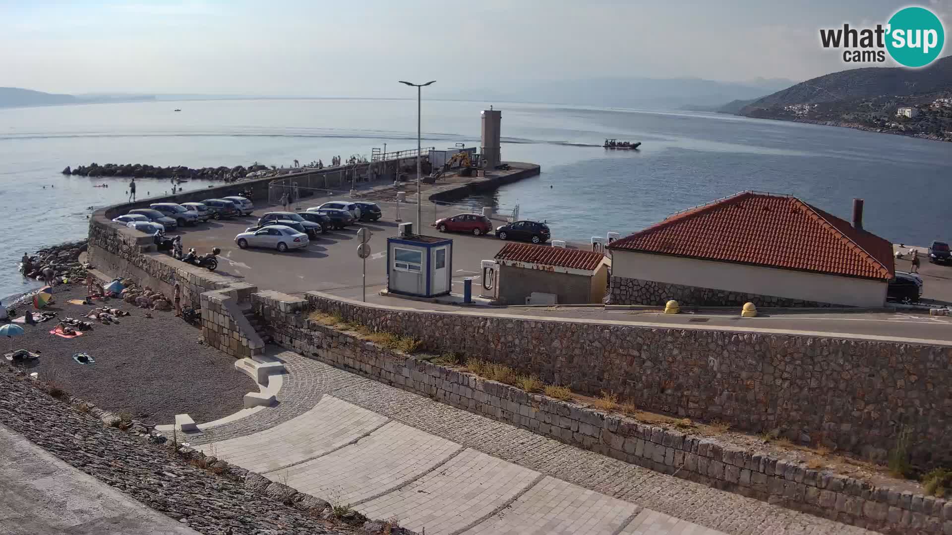 Senj Harbour Webcam – Breakwater & Lighthouse Live View