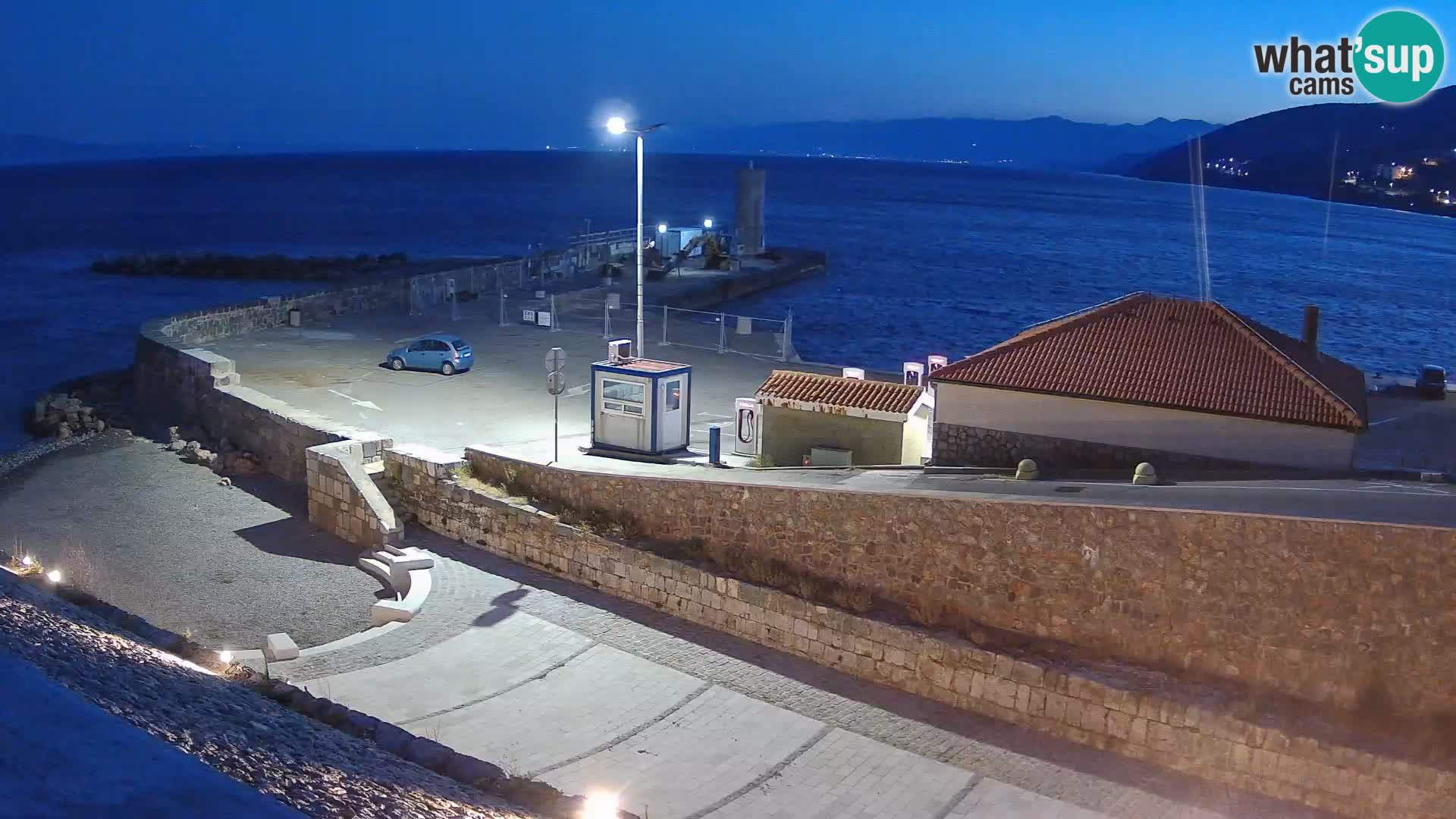 Senj Harbour Webcam – Breakwater & Lighthouse Live View