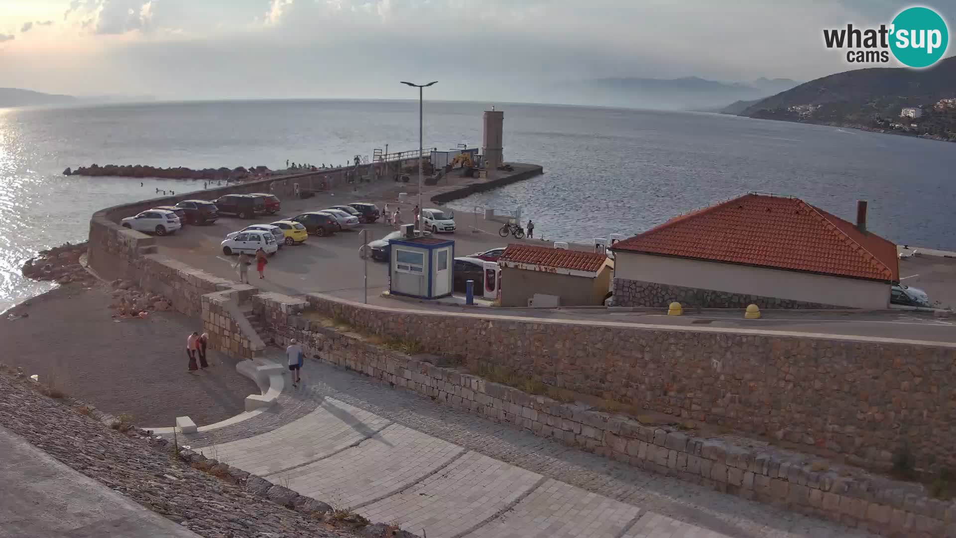 Senj Harbour Webcam – Breakwater & Lighthouse Live View