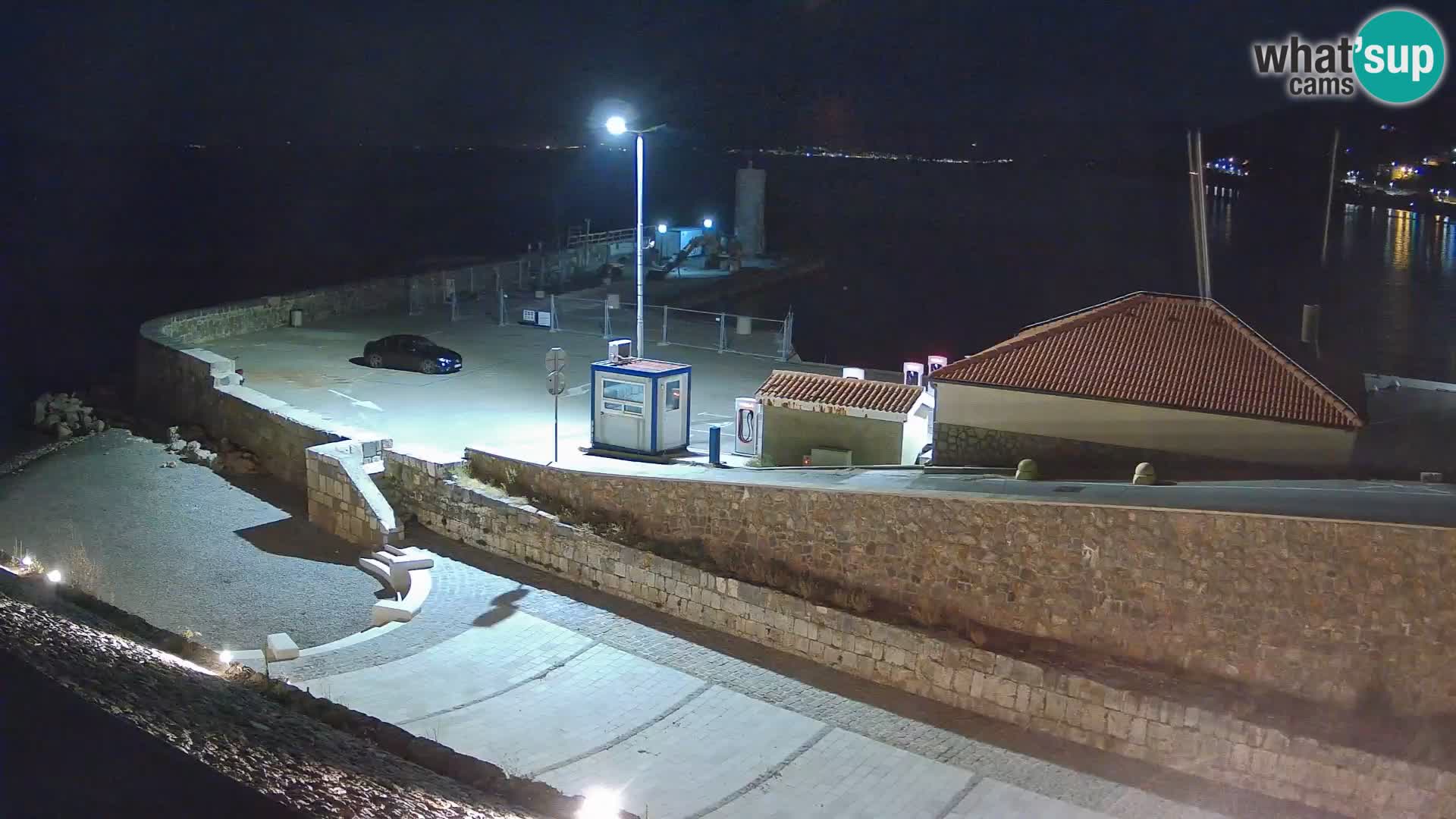 Senj Harbour Webcam – Breakwater & Lighthouse Live View