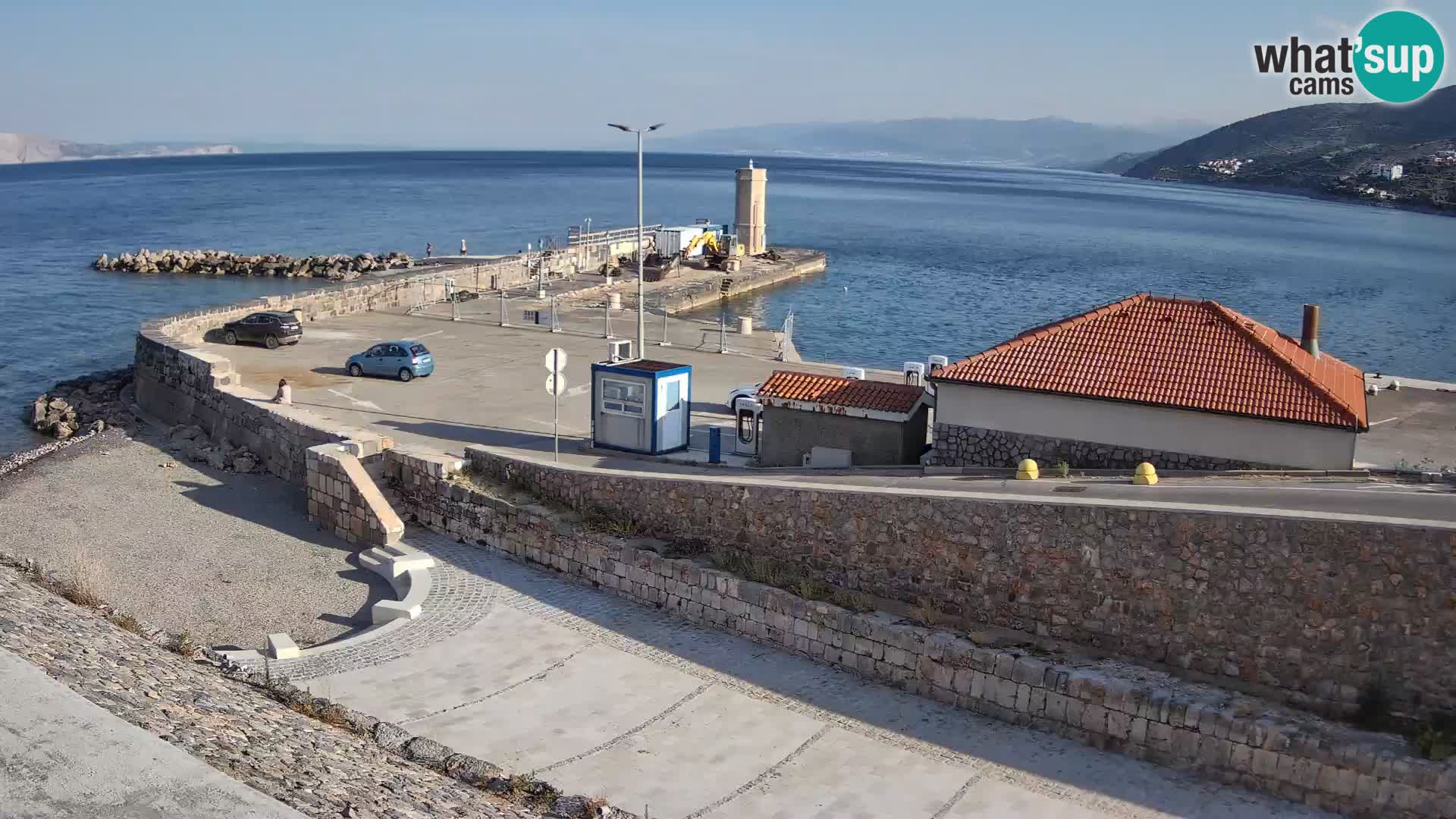 Senj Harbour Webcam – Breakwater & Lighthouse Live View