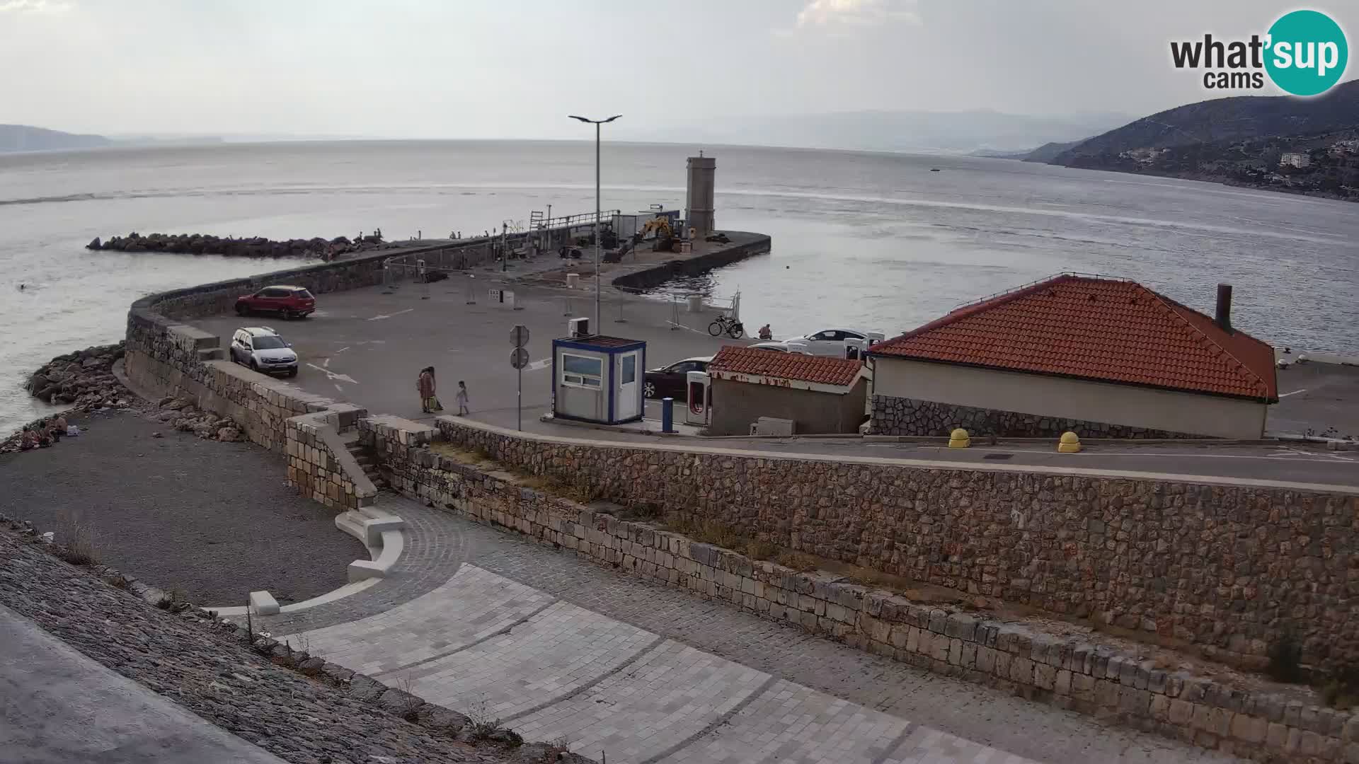 Webcam Porto di Segna – Frangiflutti e Faro in diretta
