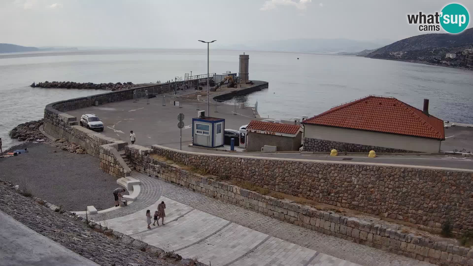 Web kamera Senj luka – Lukobran i svjetionik uživo