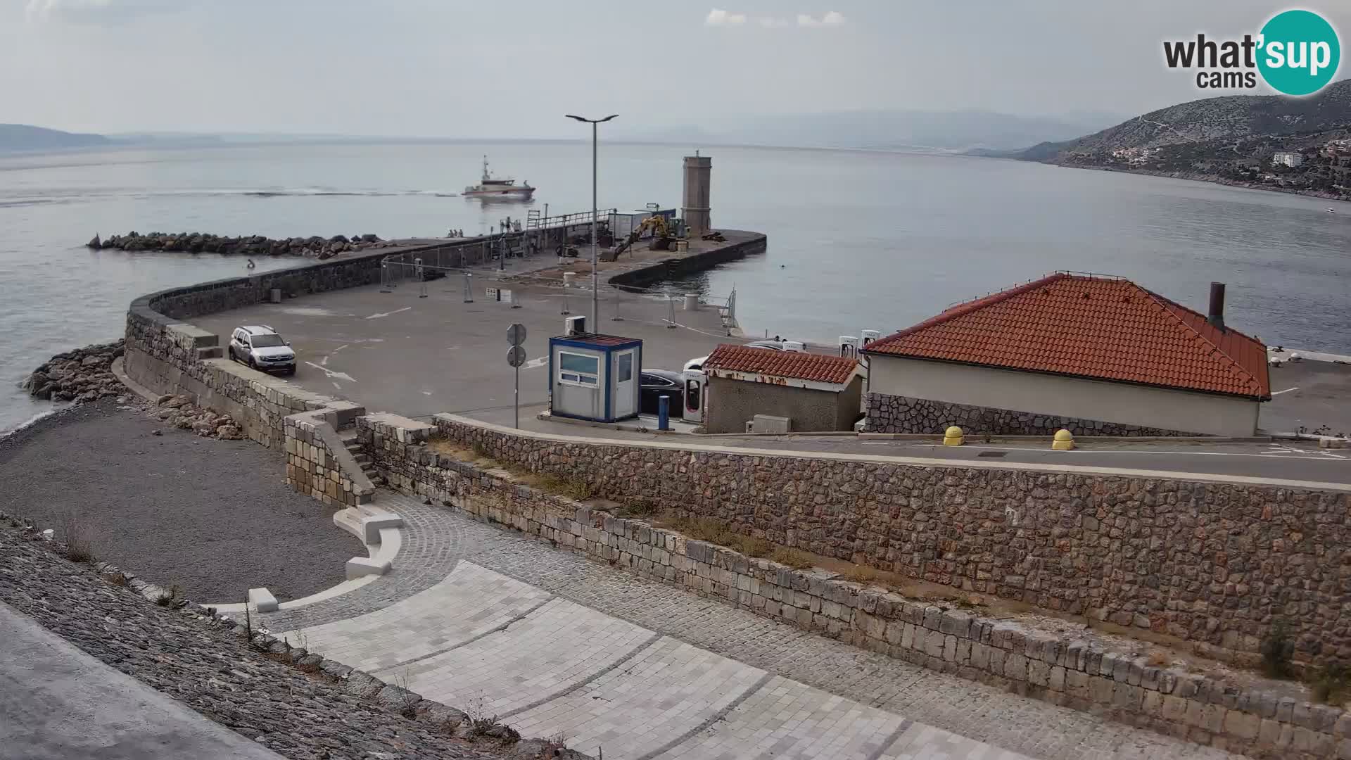 Webcam Porto di Segna – Frangiflutti e Faro in diretta