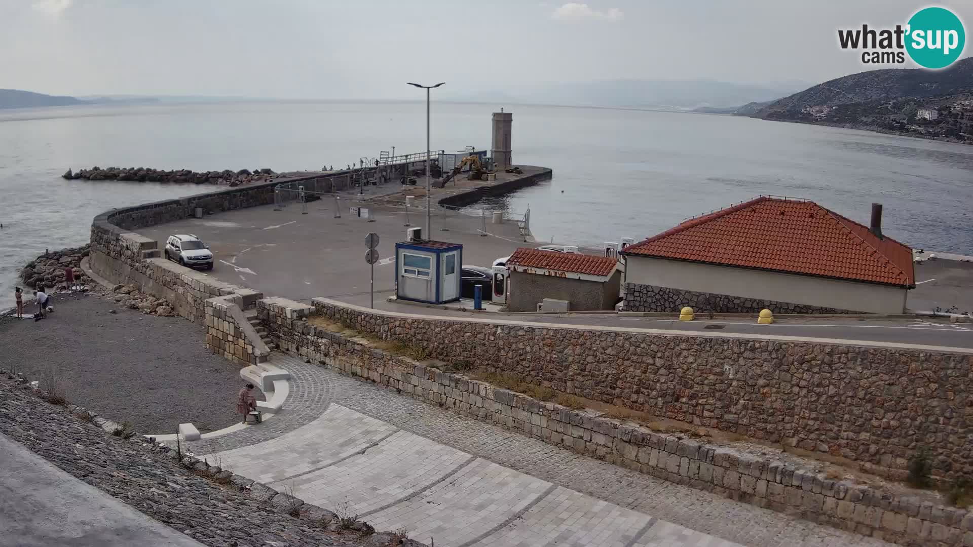Senj Harbour Webcam – Breakwater & Lighthouse Live View