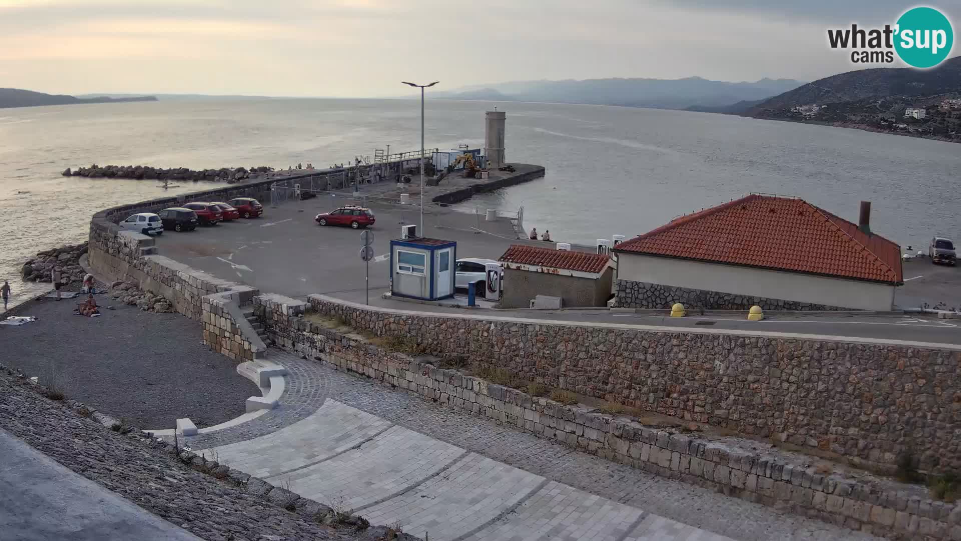 Senj Harbour Webcam – Breakwater & Lighthouse Live View
